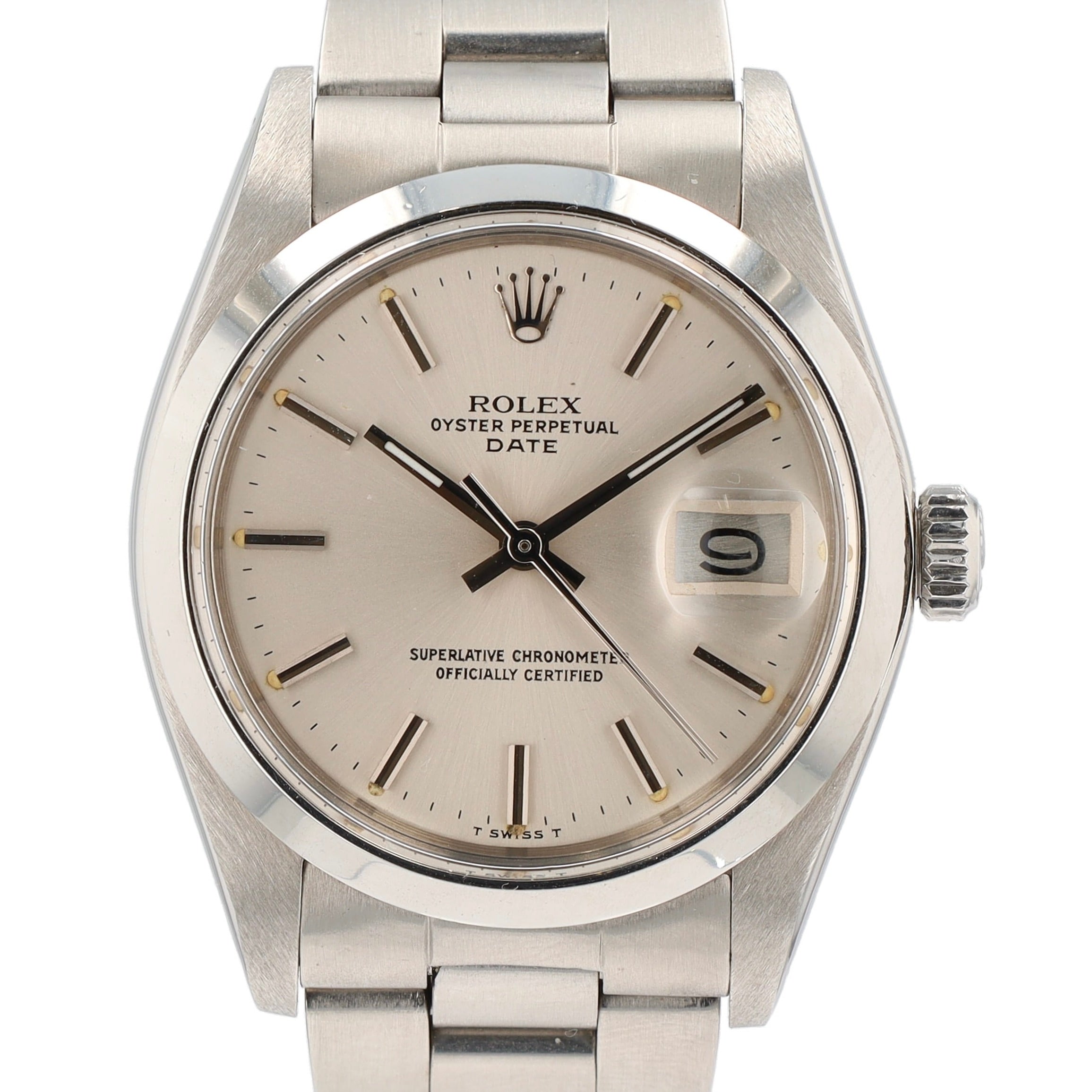 Rolex Date 34 1500 w/ Box & Paper 1978