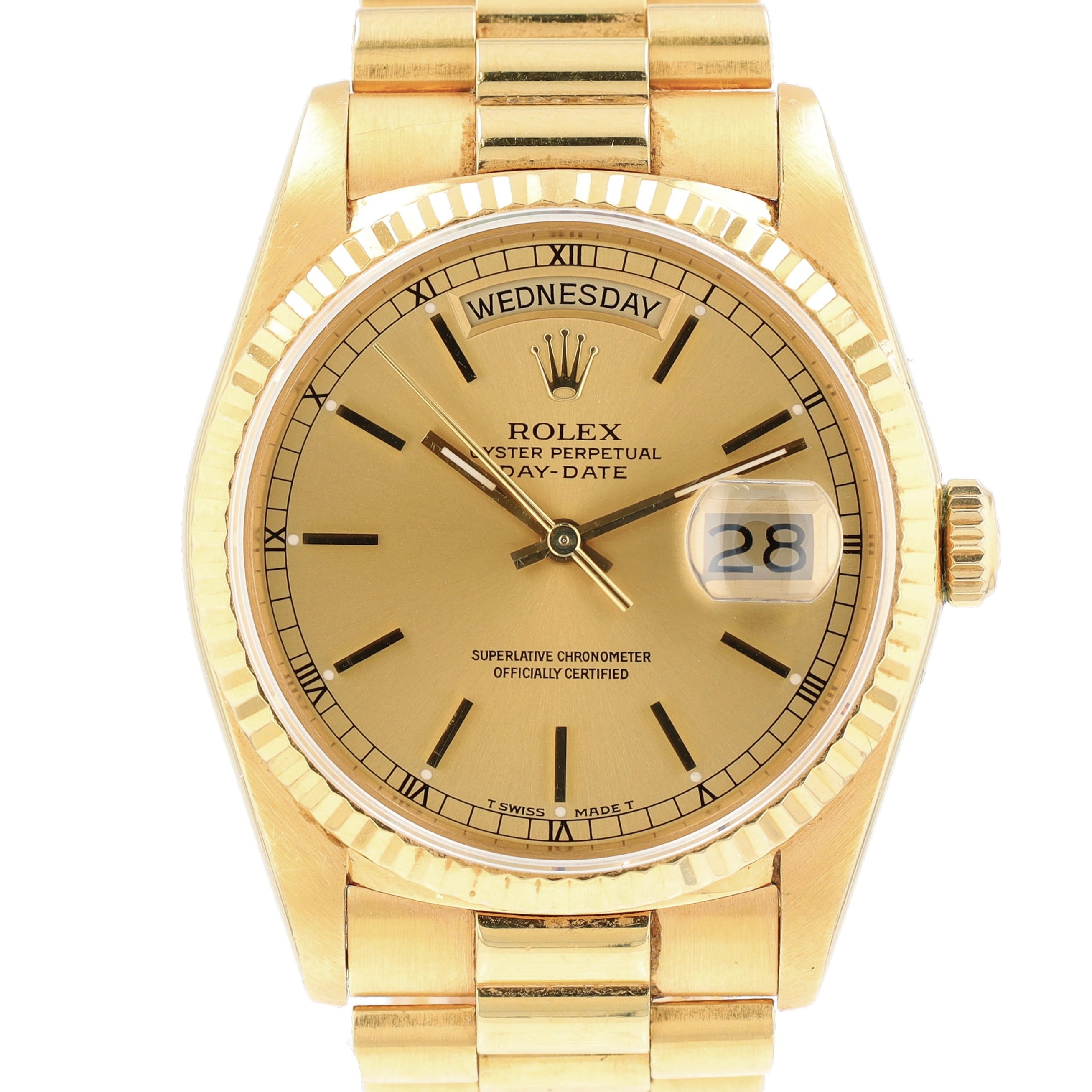 Rolex Day-Date 36 18238 YR:1988