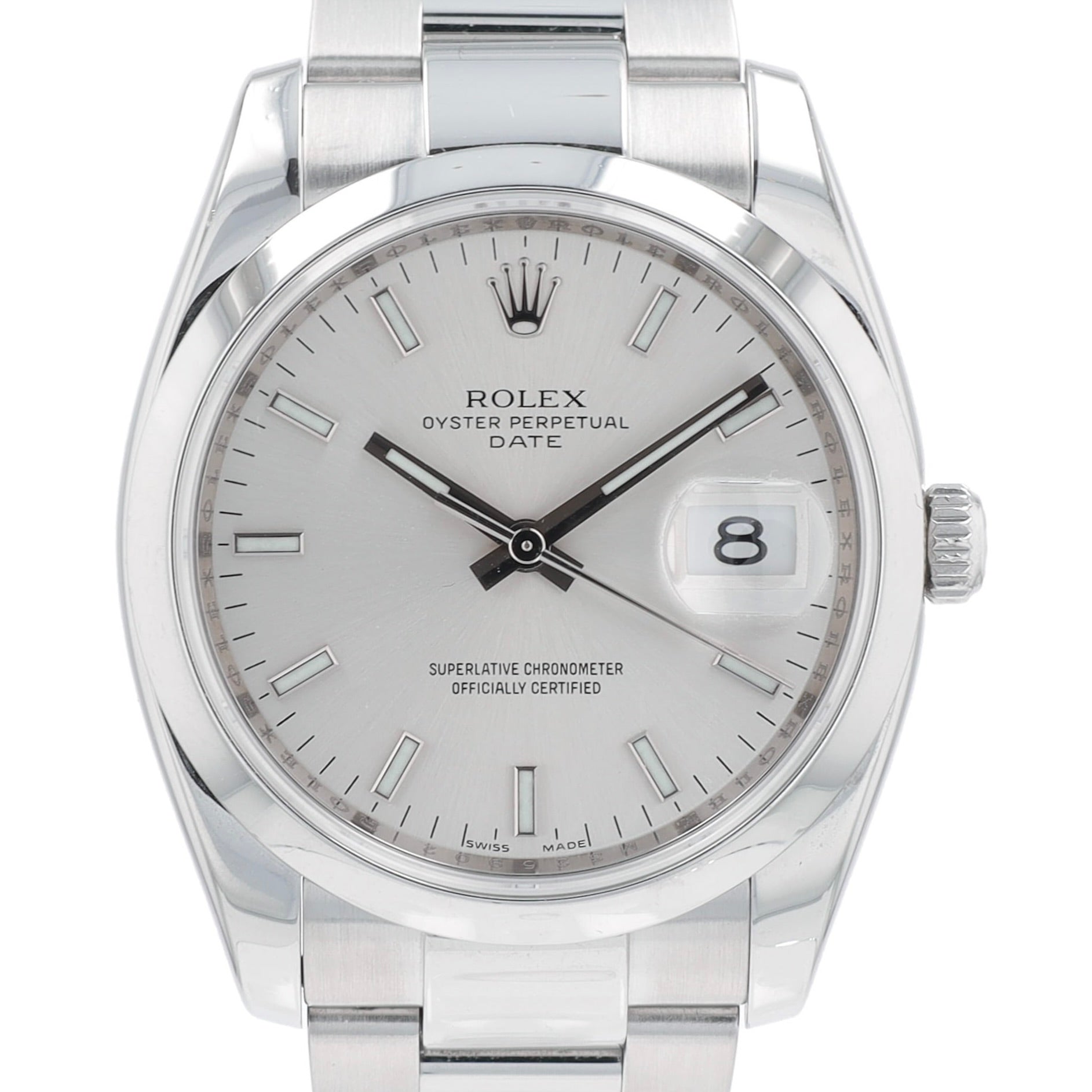 Rolex Date 34 115200 YR:2008