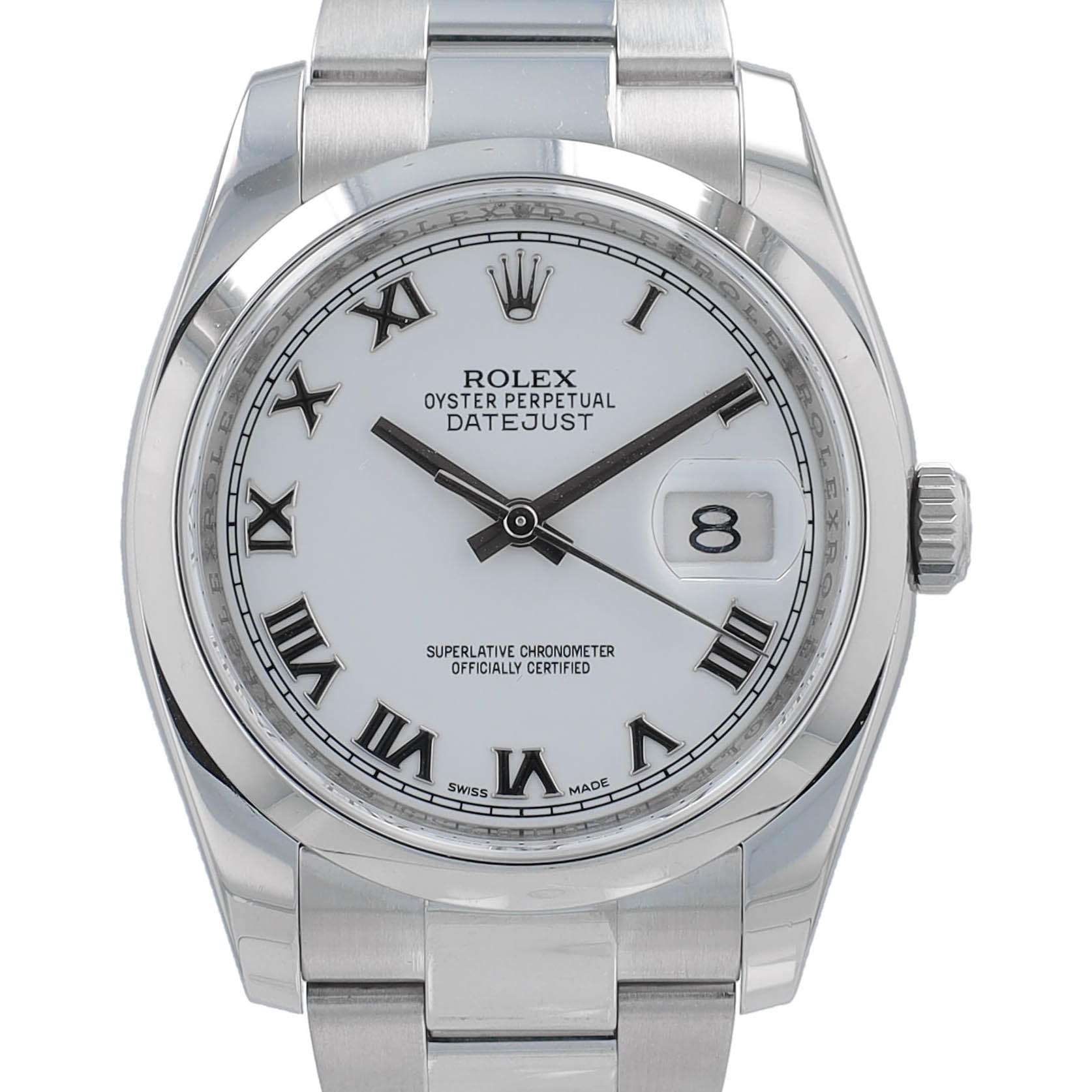 Rolex Datejust 36 116200 w/ Box & Paper YR:2014