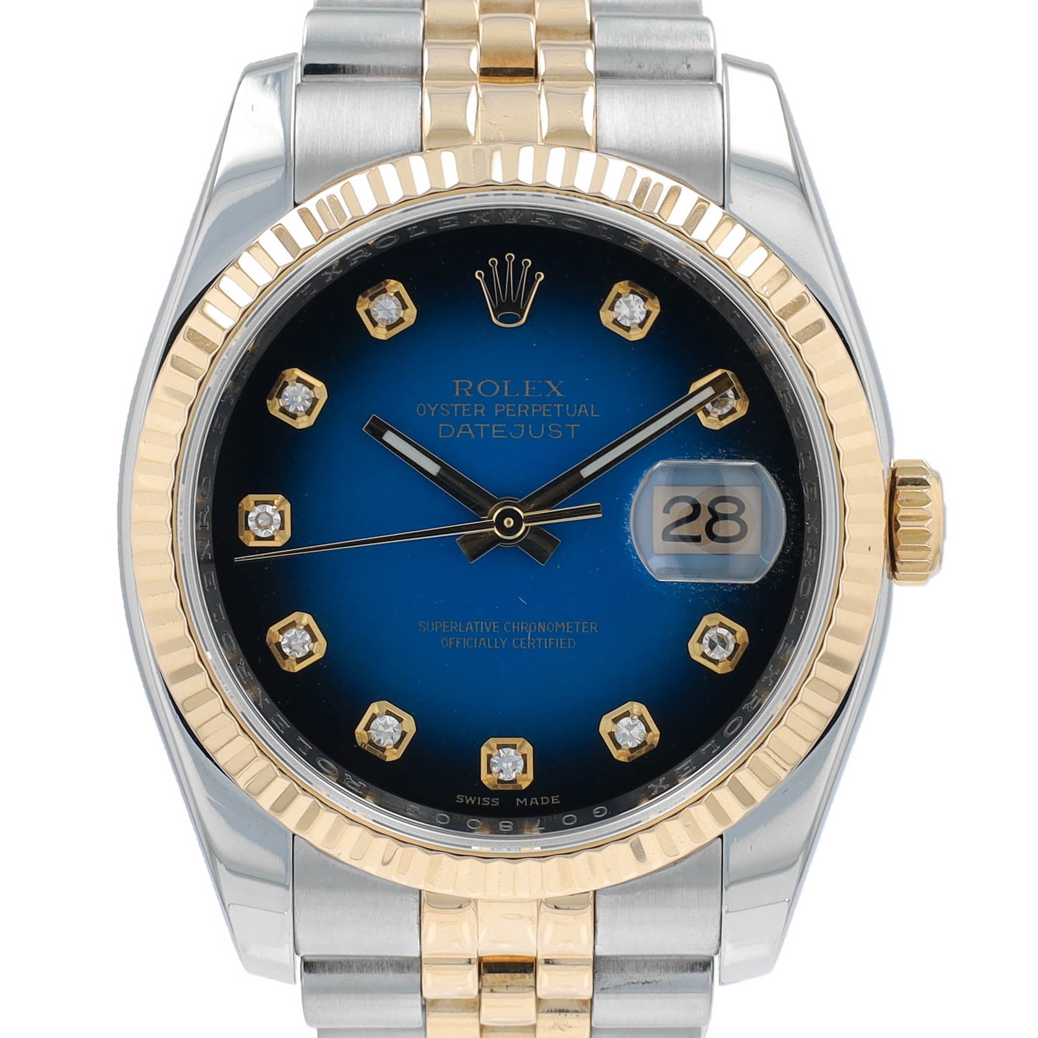 Rolex Datejust 36 116233 w/ Box & Paper 2010