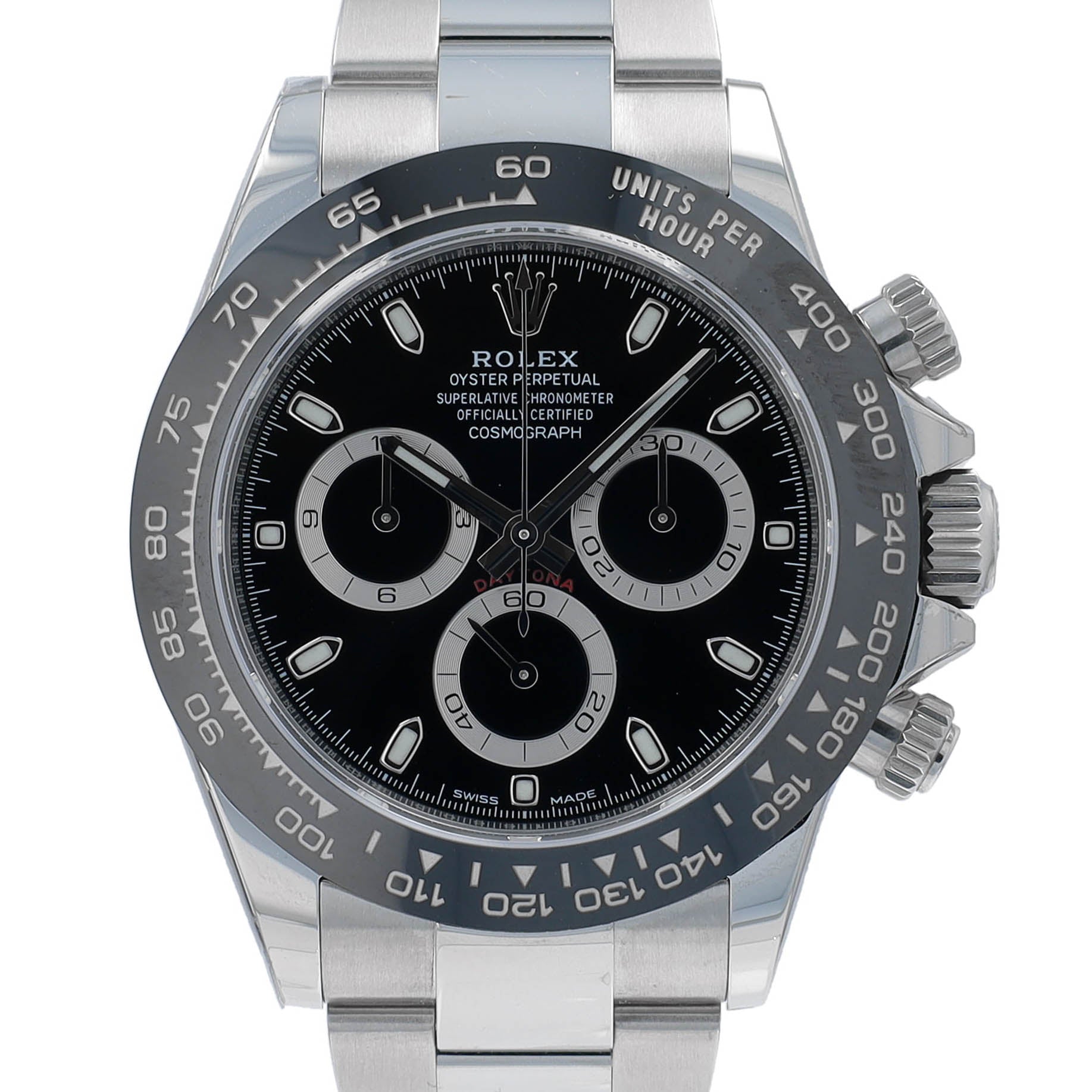 Unworn Rolex Daytona 116500 w/ Stickers (Bar Code) Box & Cert 2023