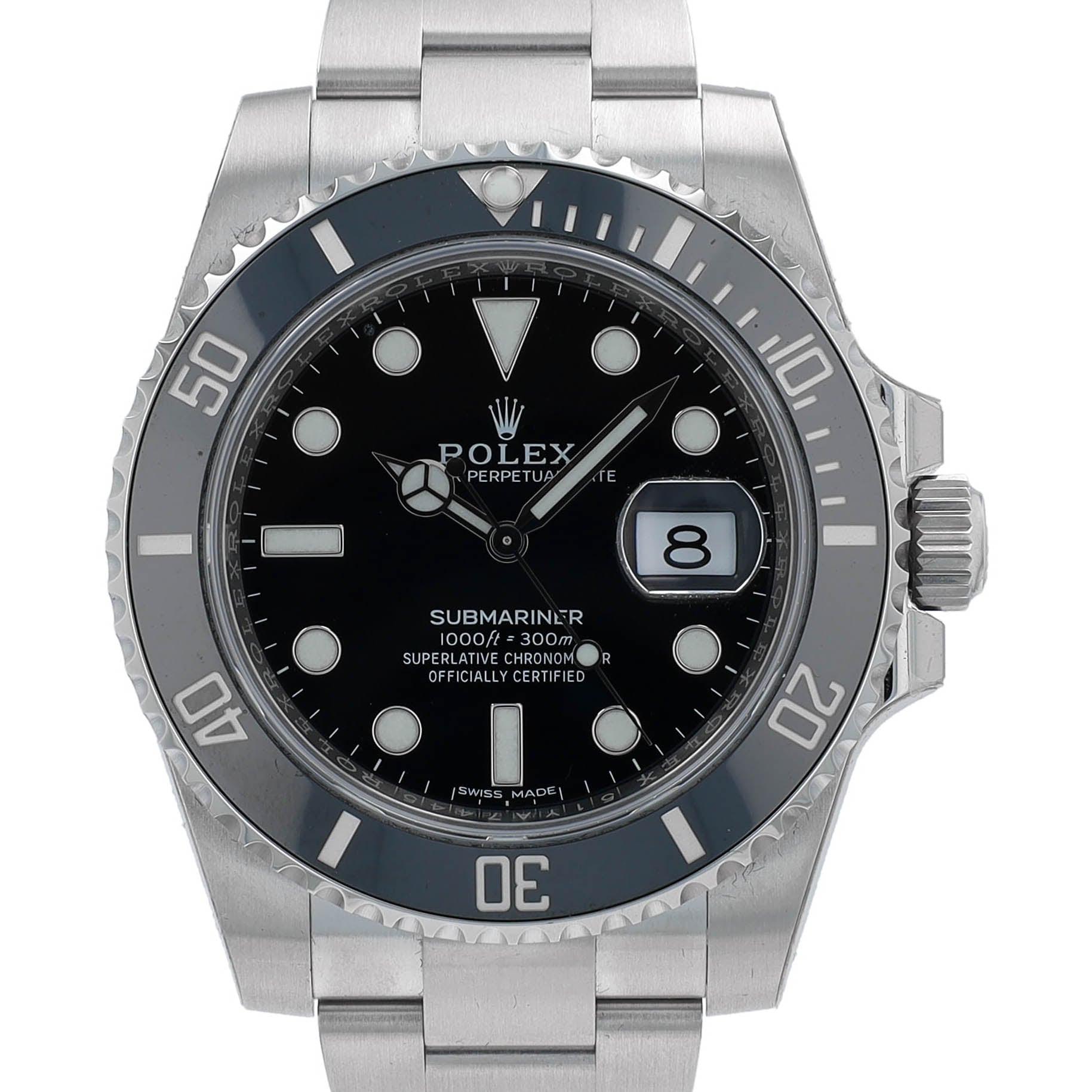 Unworn Rolex Submariner 116610 w// Box & Cert 2019