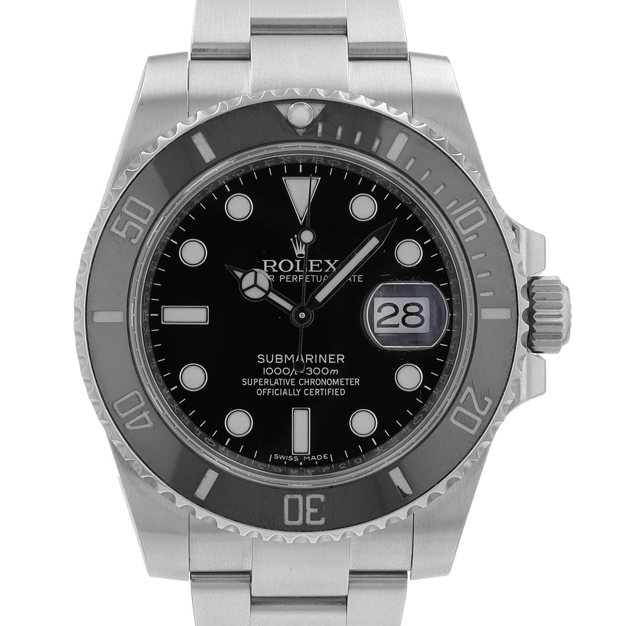 Unworn Rolex Submariner 116610 w// Box & Cert 2018