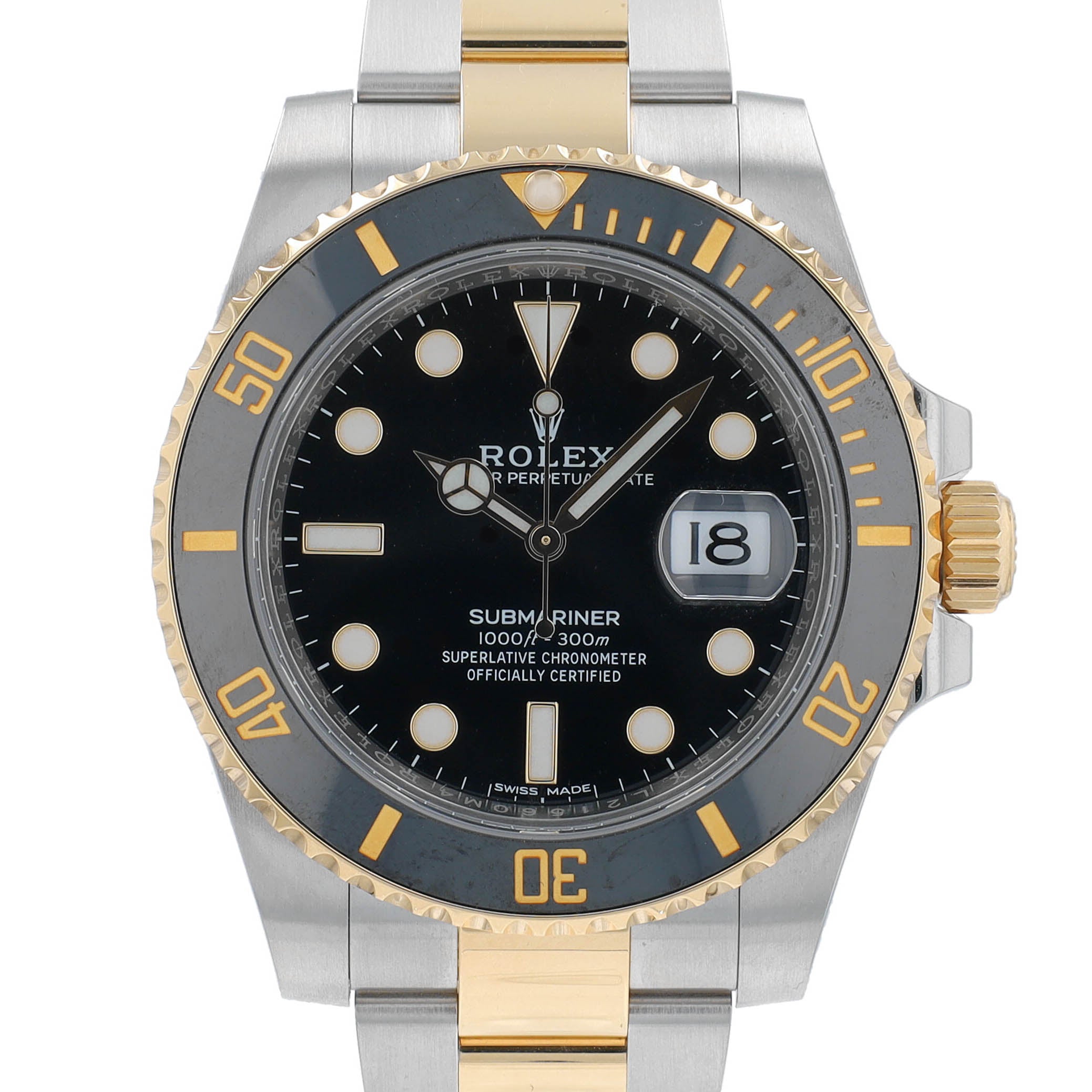 Rolex Submariner 116613 Black w/ Box & Cert 2016