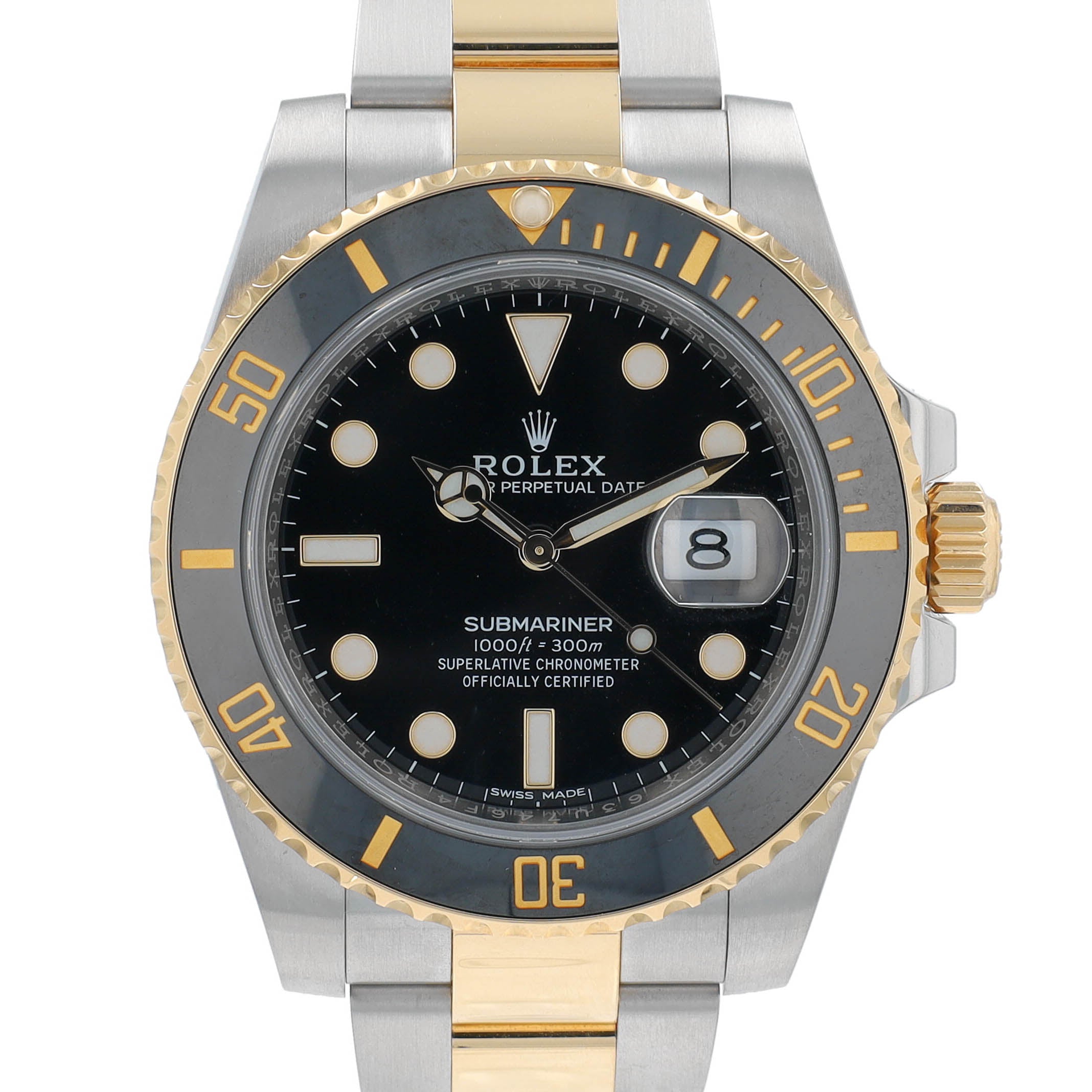 Rolex Submariner 116613 Black w/ Box & Cert 2017