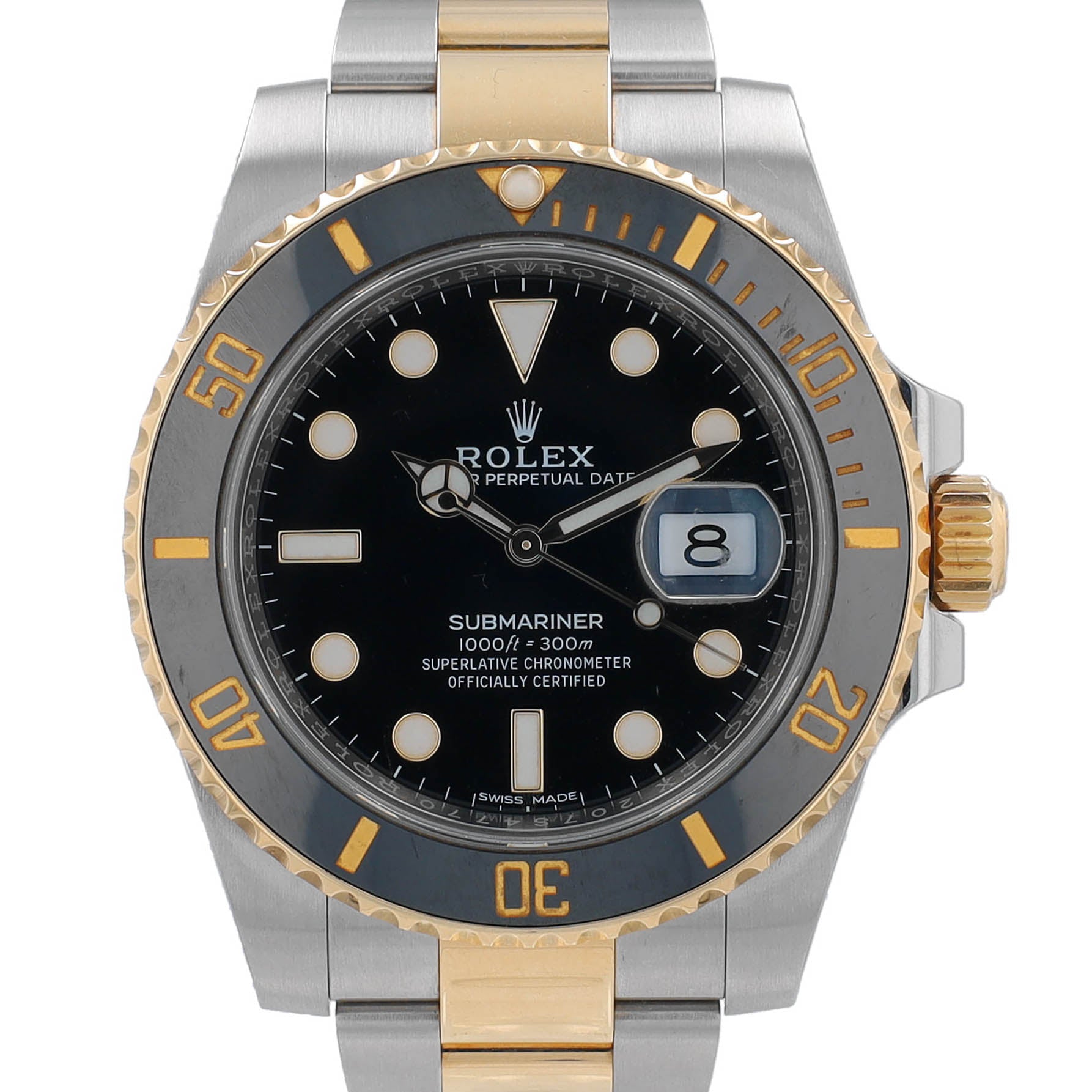 Rolex Submariner 116613 Black w/ Box & Cert 2017