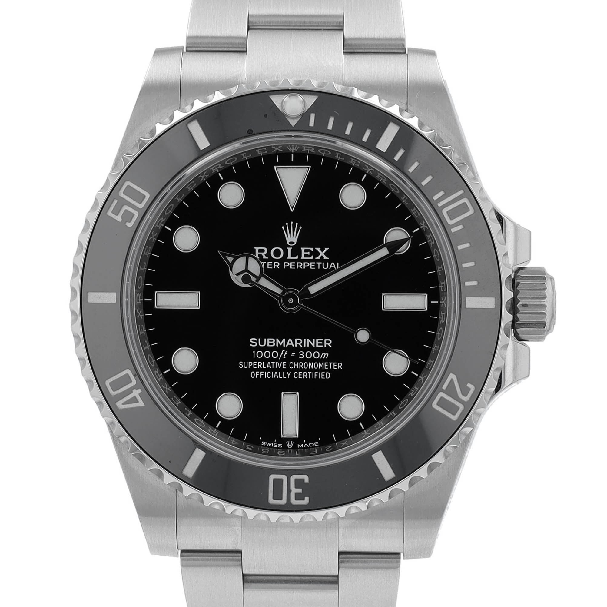 Unworn Rolex Submariner 124060 w/ Box & Cert 2021