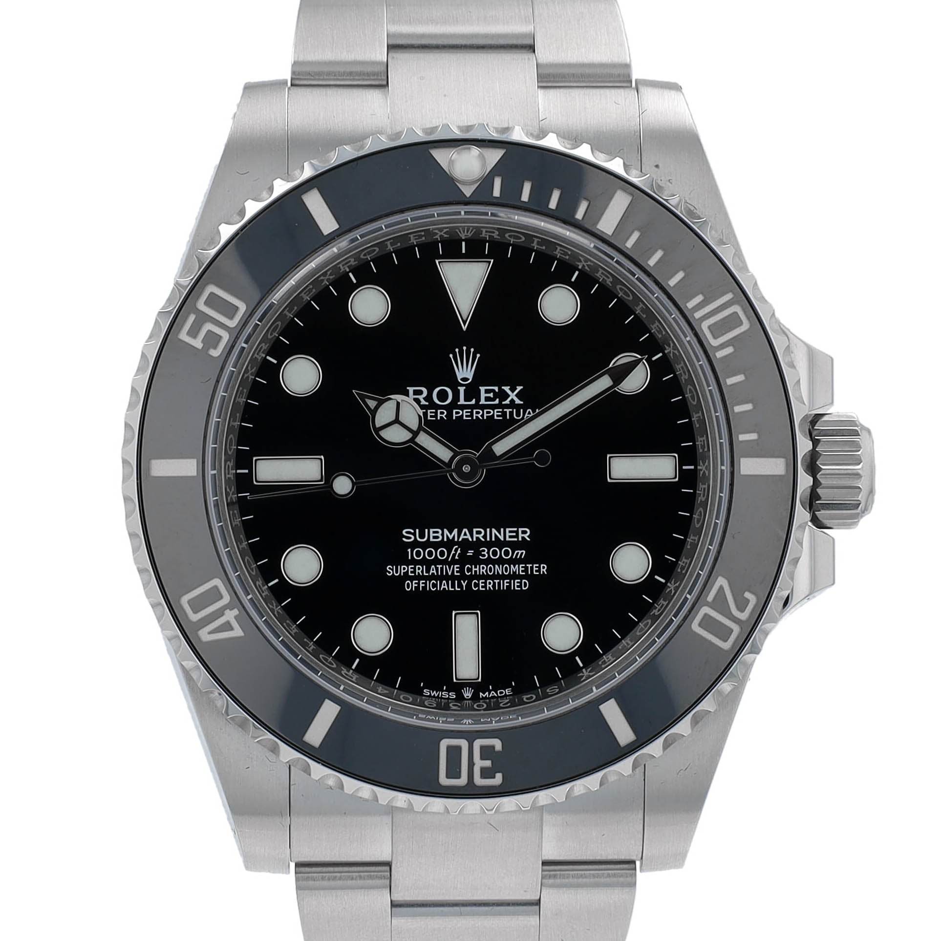Unworn Rolex Submariner 124060 w/ Box & Cert 2021