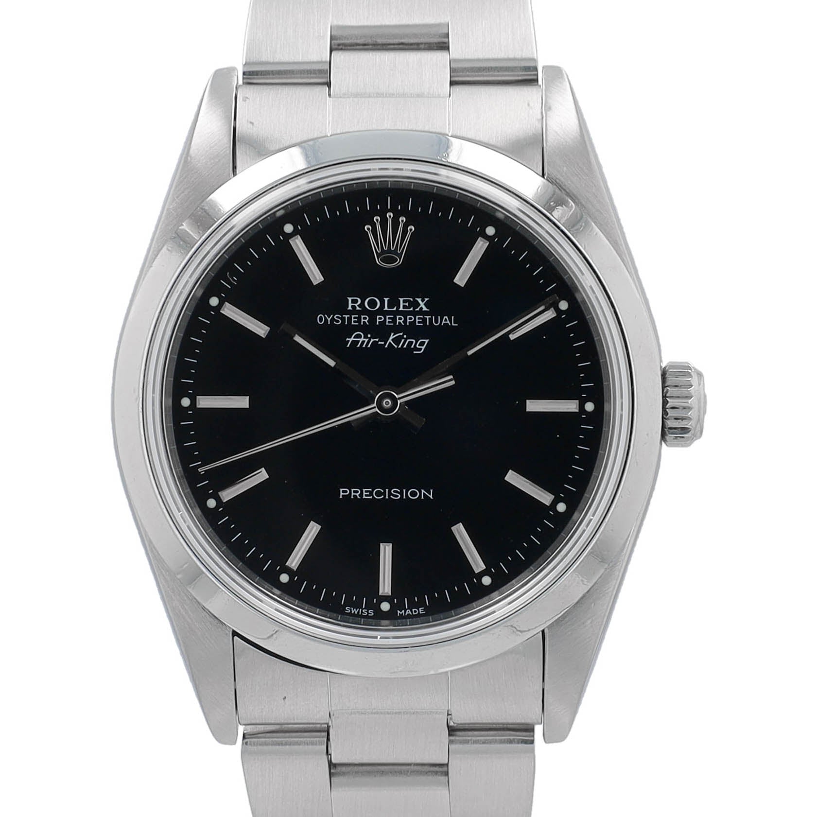 Rolex Air-King 14000 w/ Box & Paper YR:1993