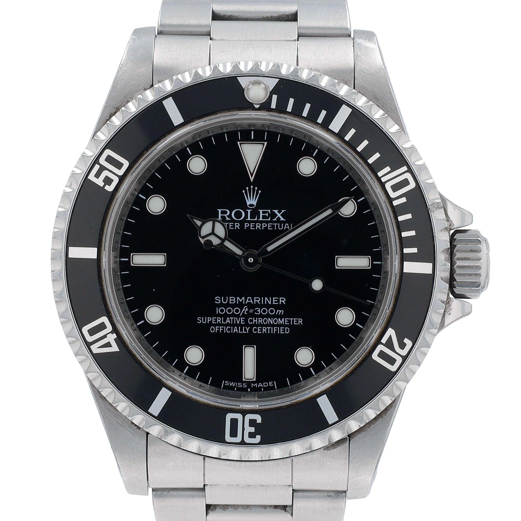Rolex Submariner 14060 4-Liner 'Rehaut' YR:2010 and Up