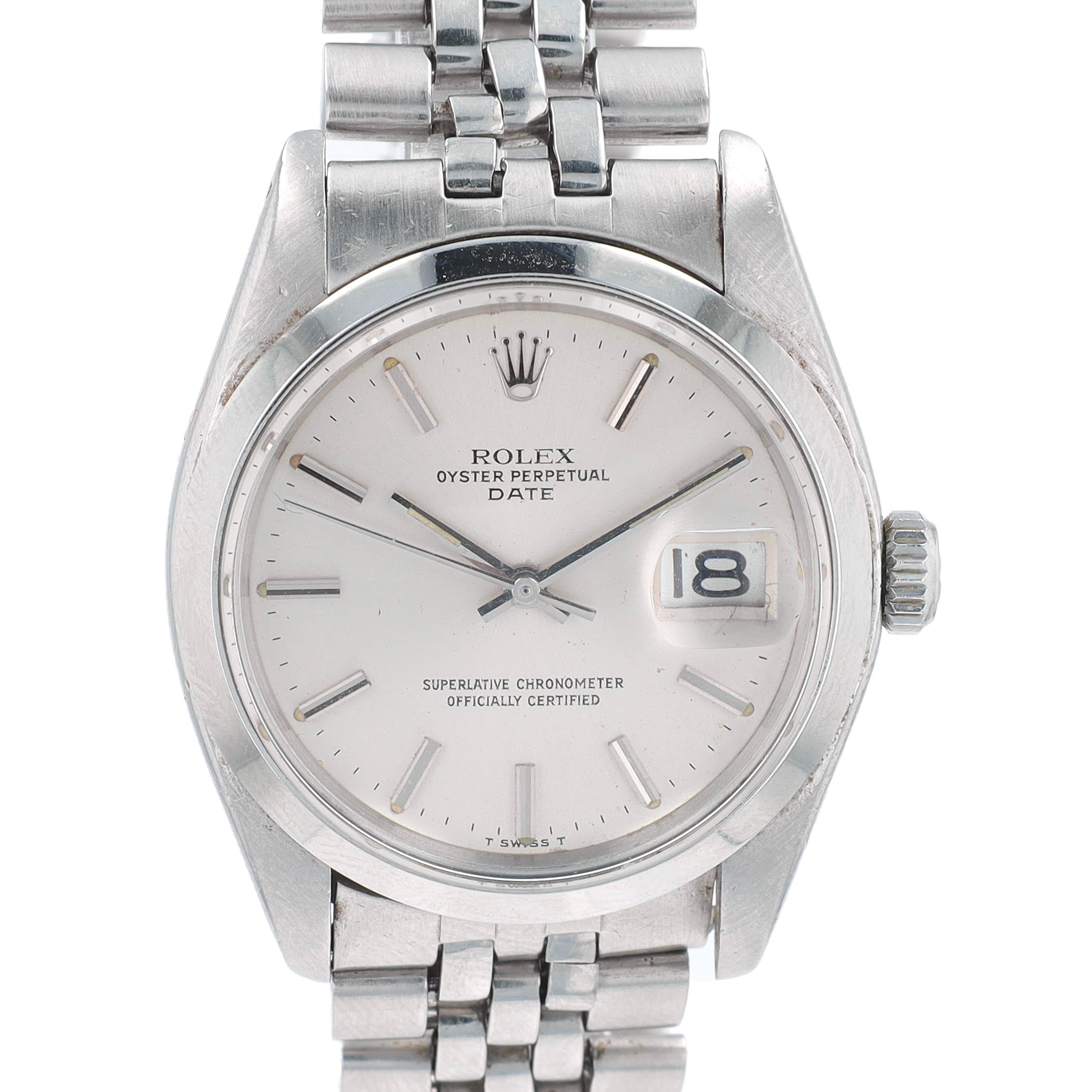 Rolex Date 34 1500 w/ Paper 1975