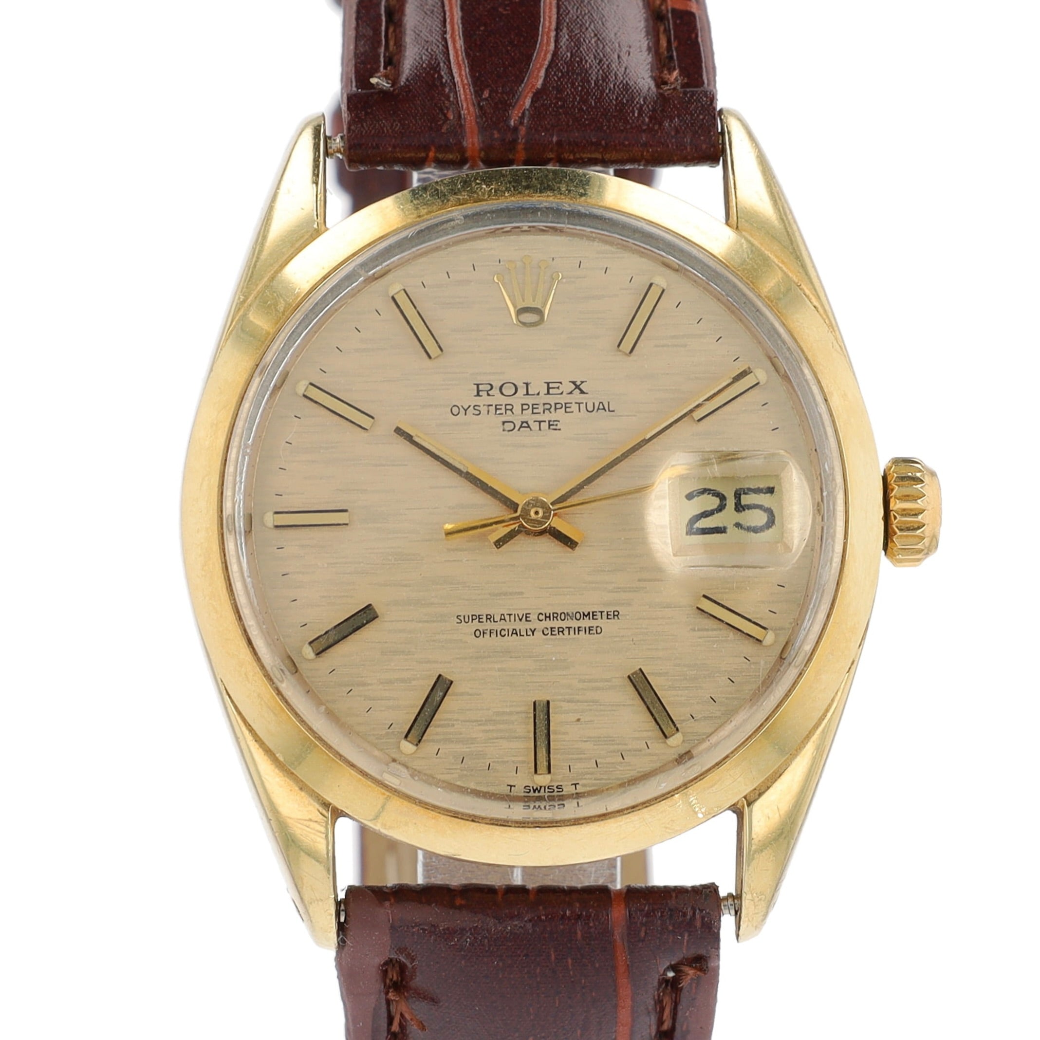 Rolex Date 34 1500 YR:1972