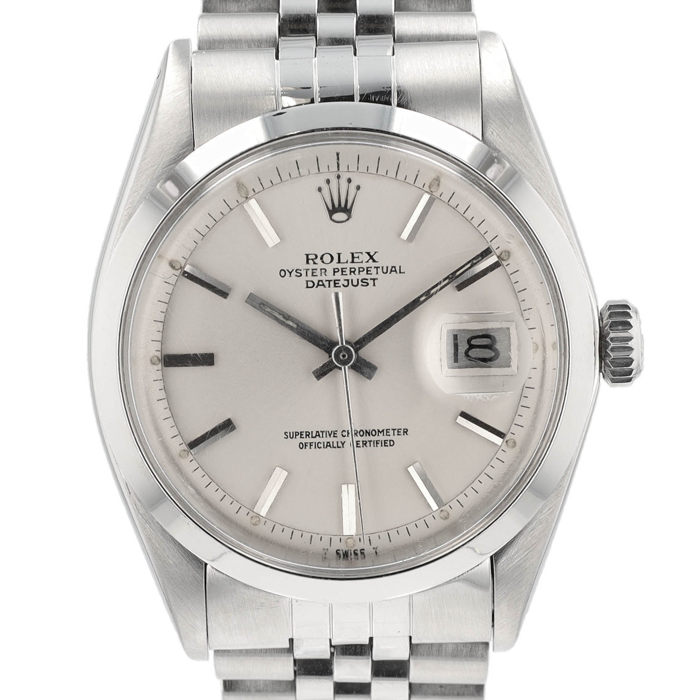 Vintage Rolex Datejust 36 1600 YR:1975