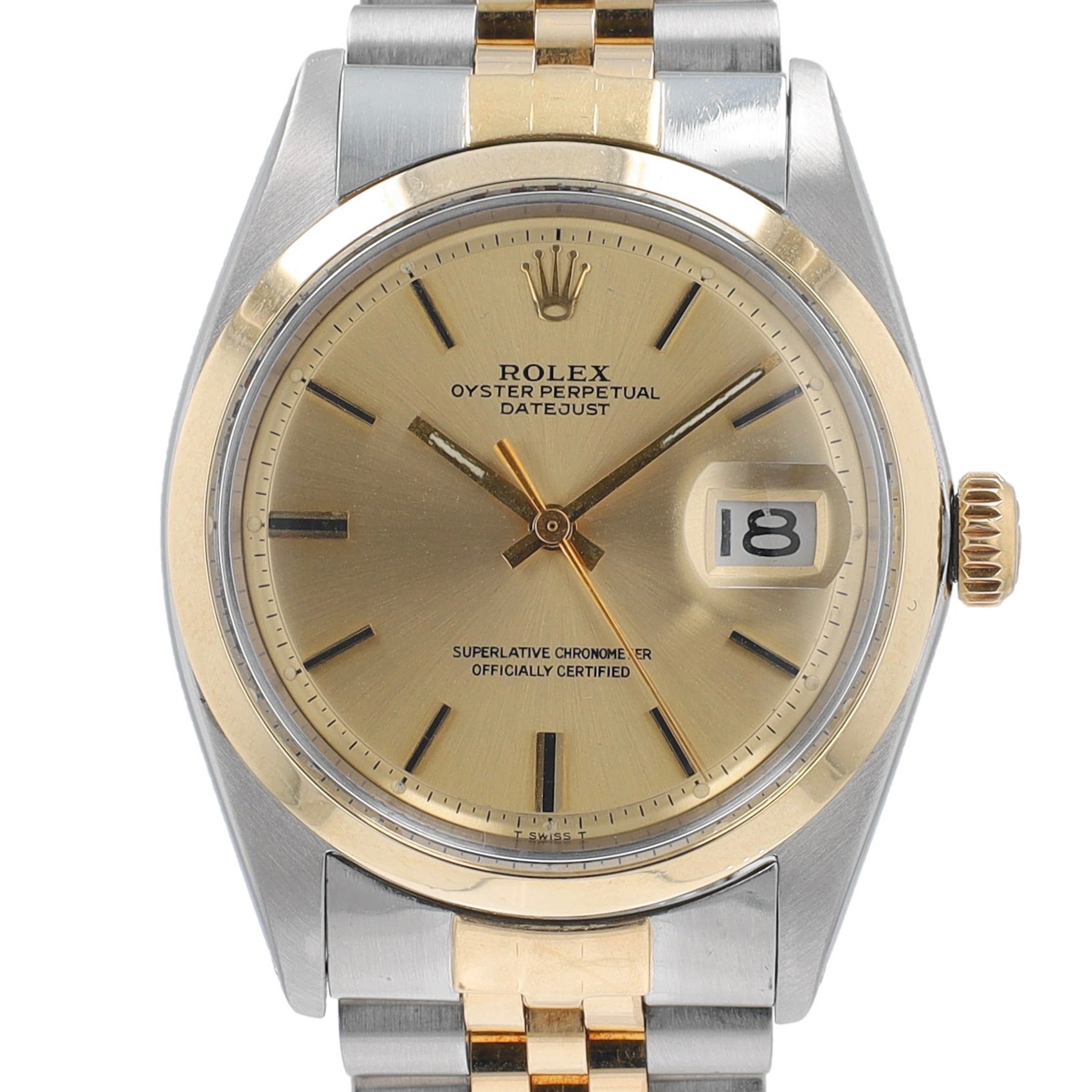 Vintage Rolex Datejust 36 1600 YR:1968