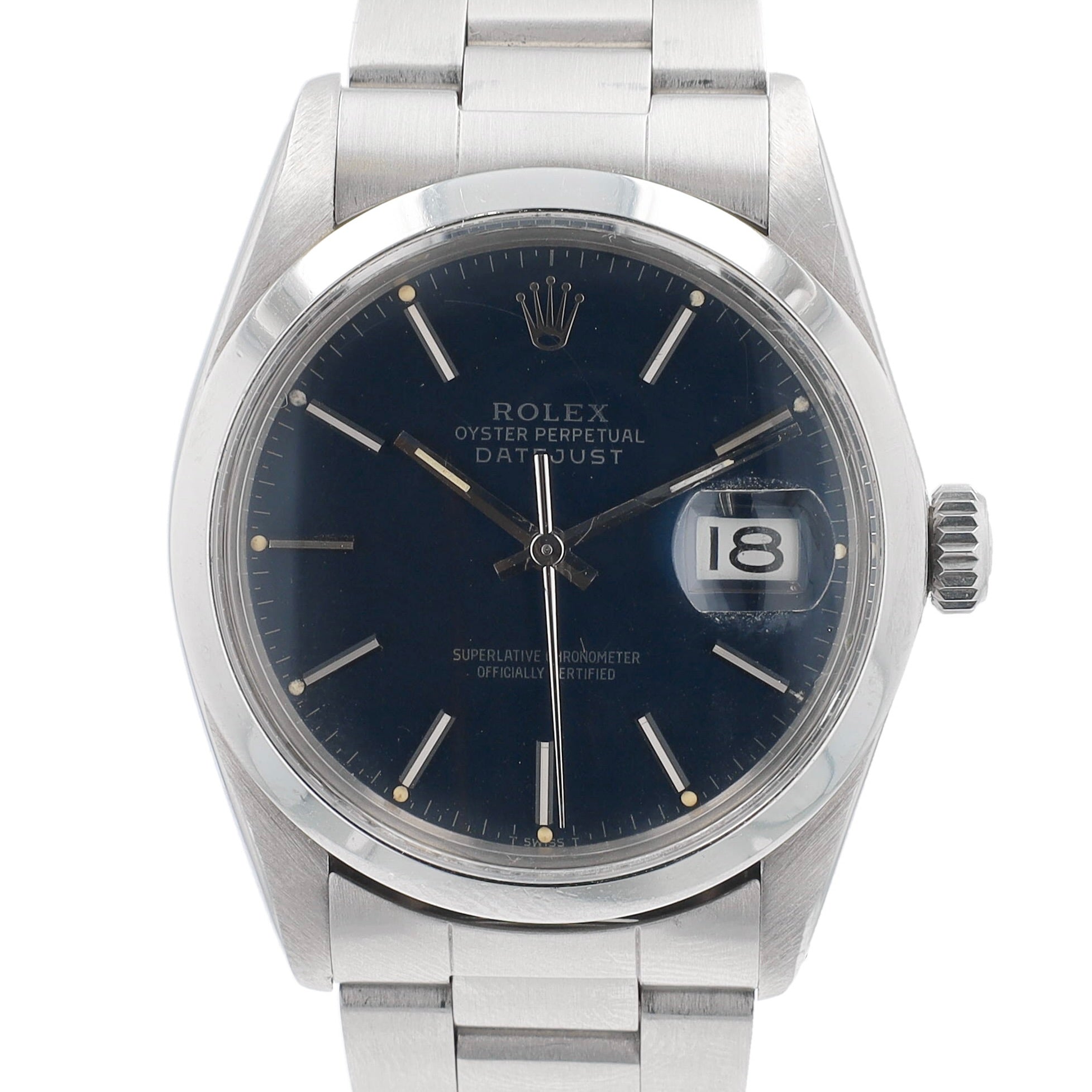 Vintage Rolex Datejust 36 16000 YR:1982