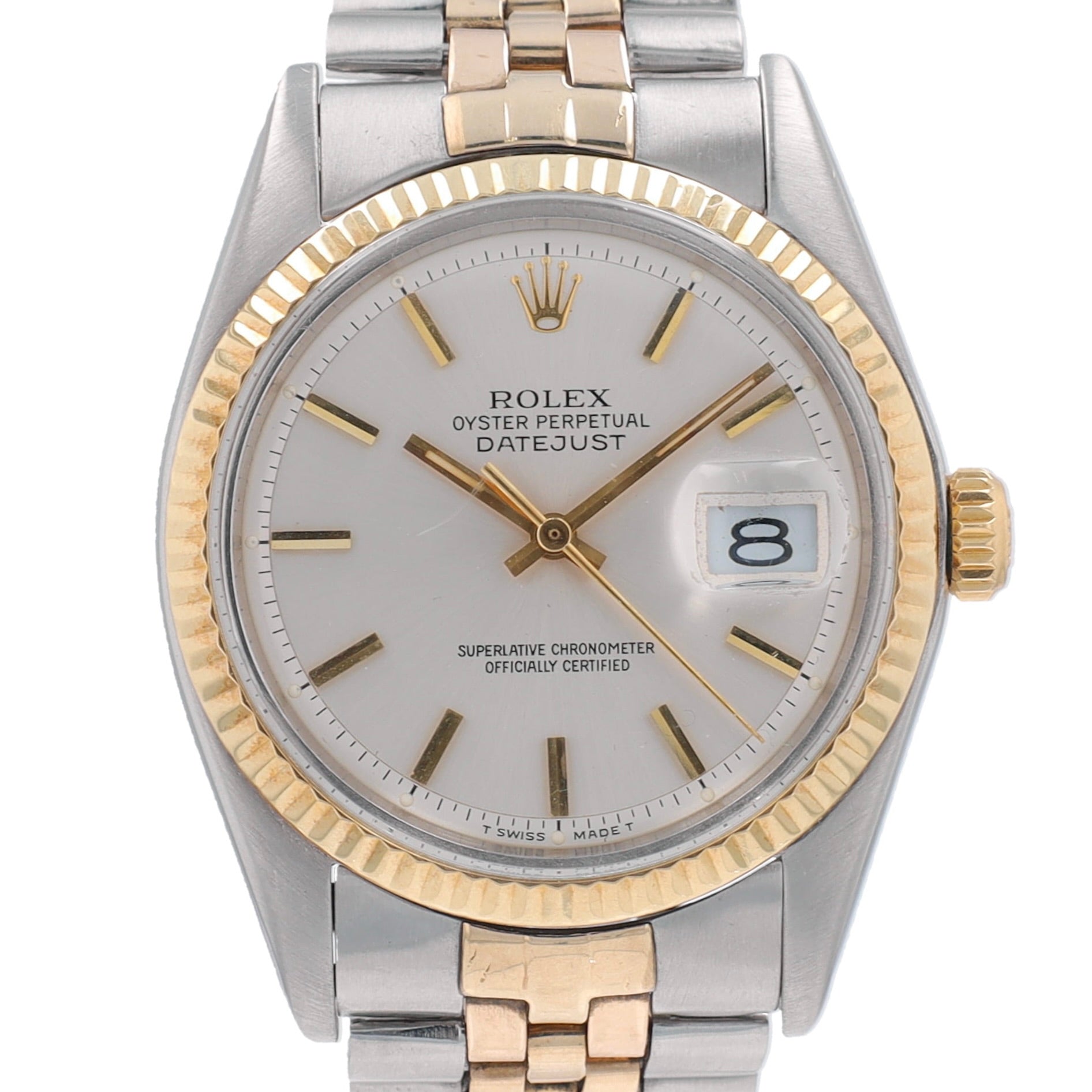 Vintage Rolex Datejust 36 1601 YR:1974
