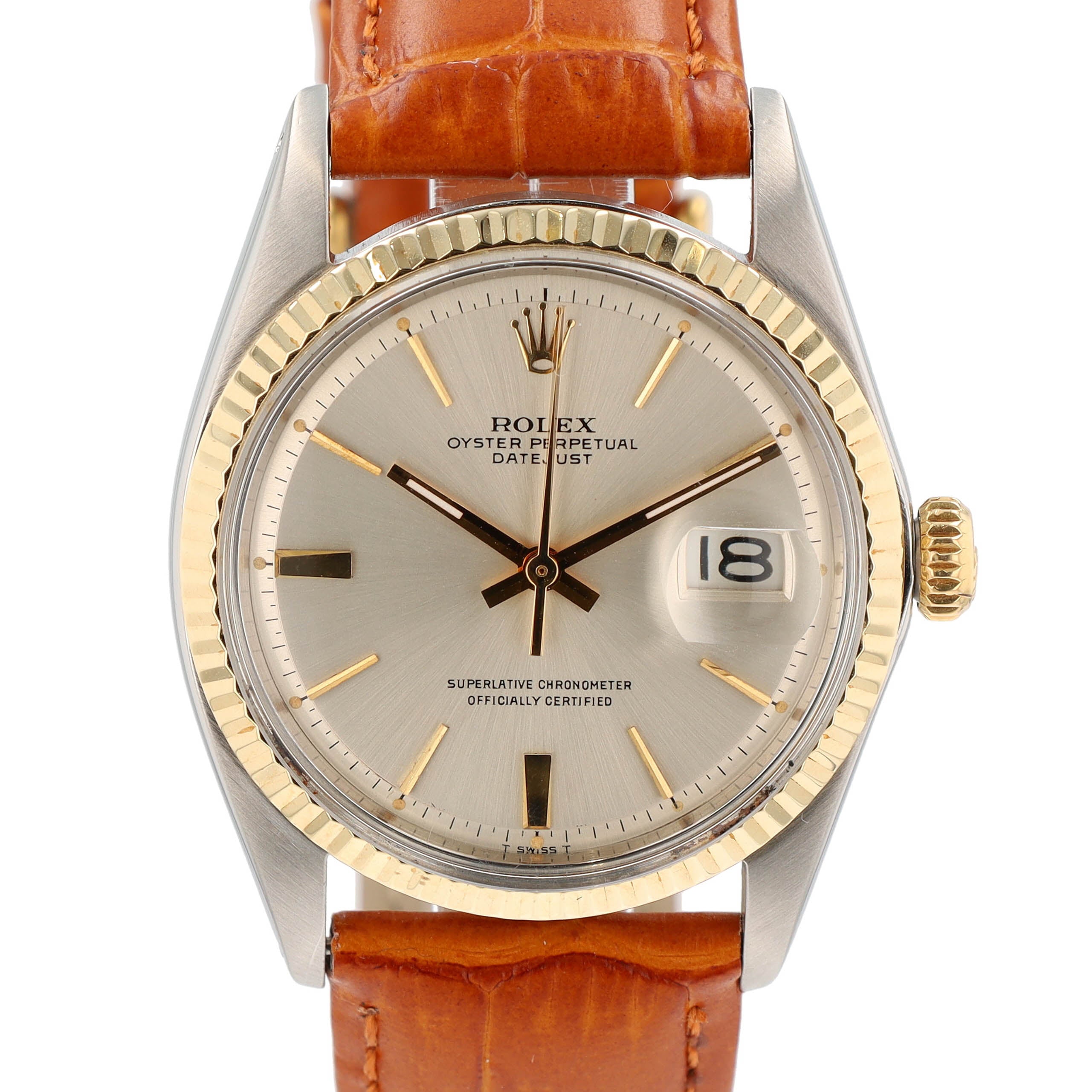 Vintage Rolex Datejust 36 1601 YR:1968