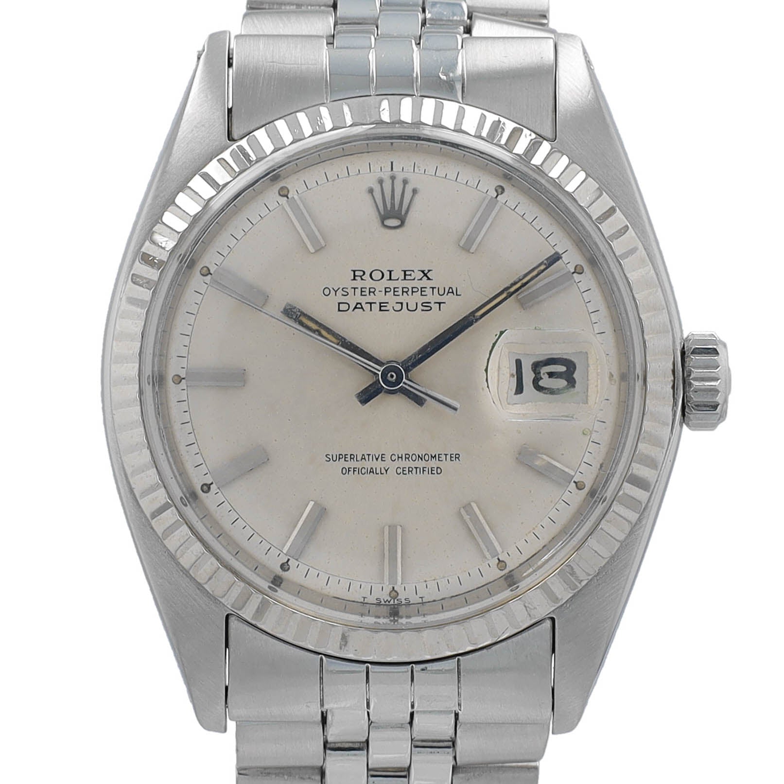Vintage Rolex Datejust 36 1601 YR:1969