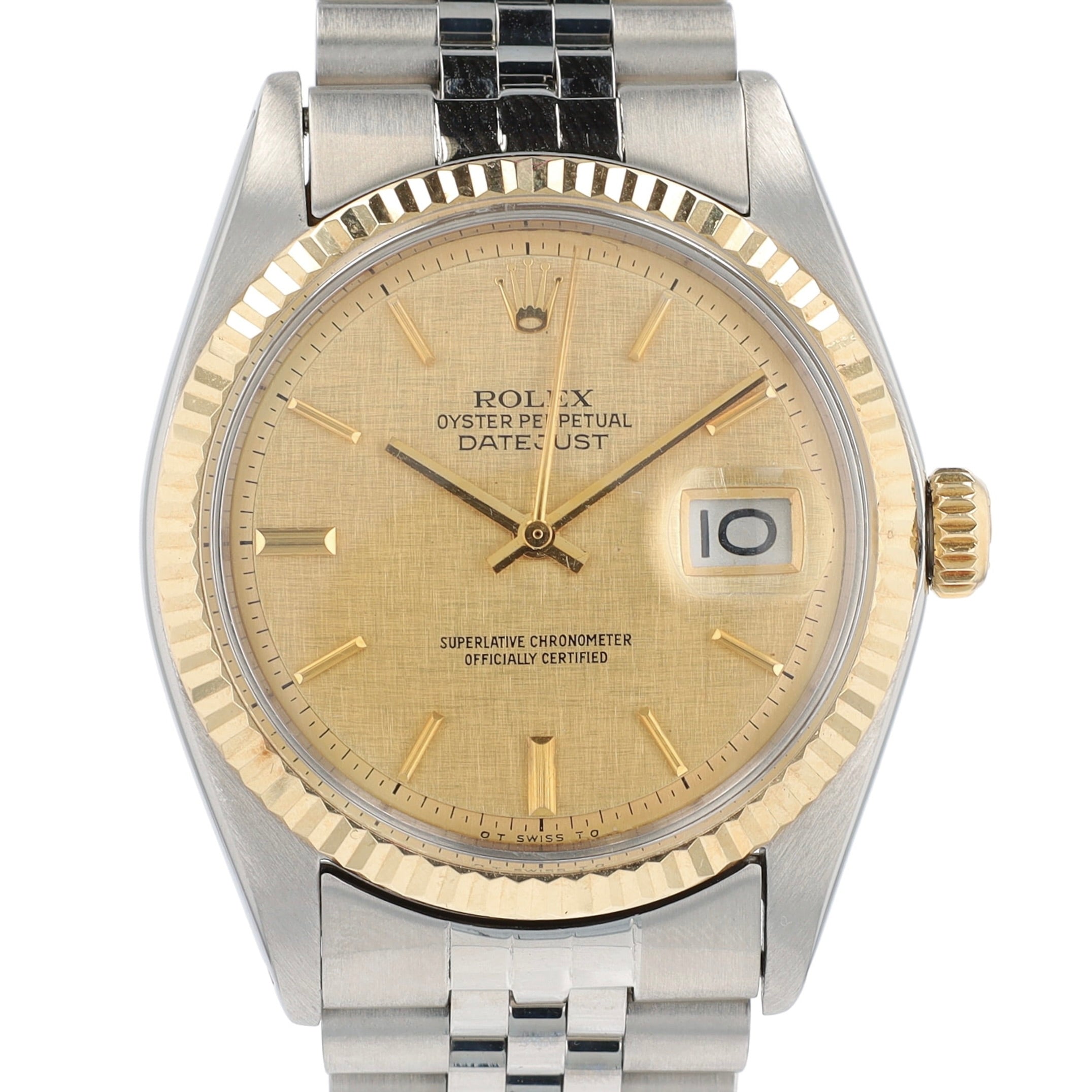 Vintage Rolex Datejust 36 1601 YR:1973