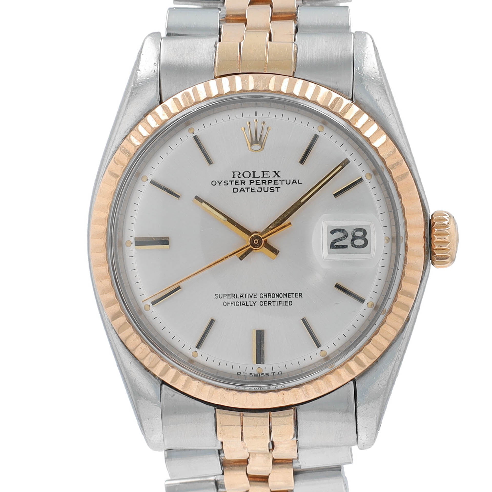 Vintage Rolex Datejust 36 1601 YR:1976