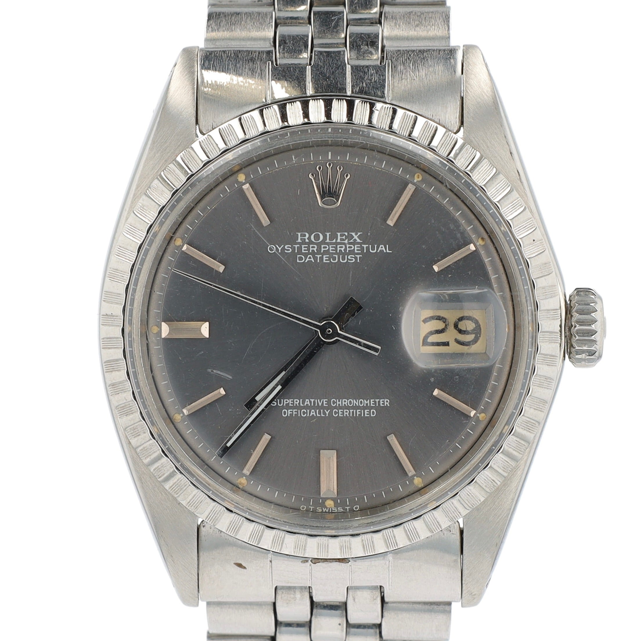 Vintage Rolex Datejust 36 1601 YR:1971