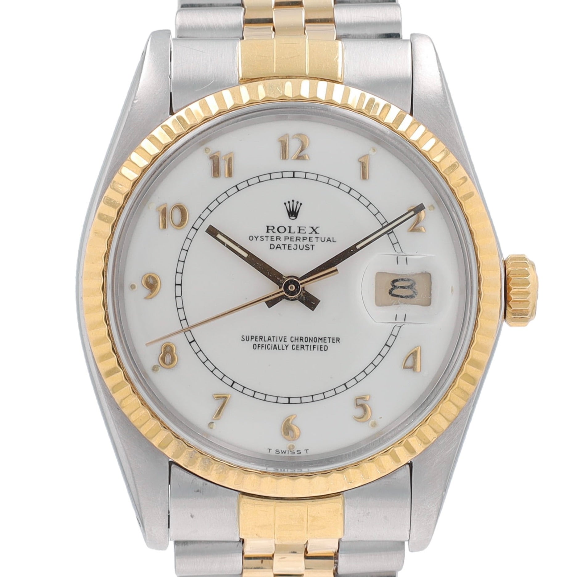 Vintage Rolex Datejust 36 16013 w/ Box & Paper 1984