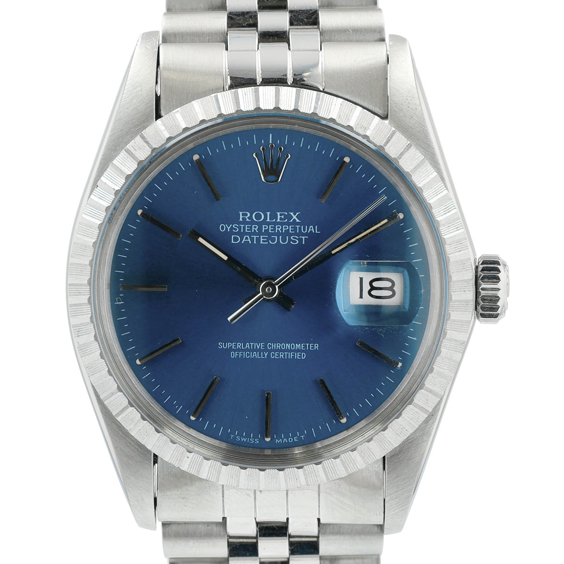 Rolex Datejust 36 16030 w/ Box & Paper 1984