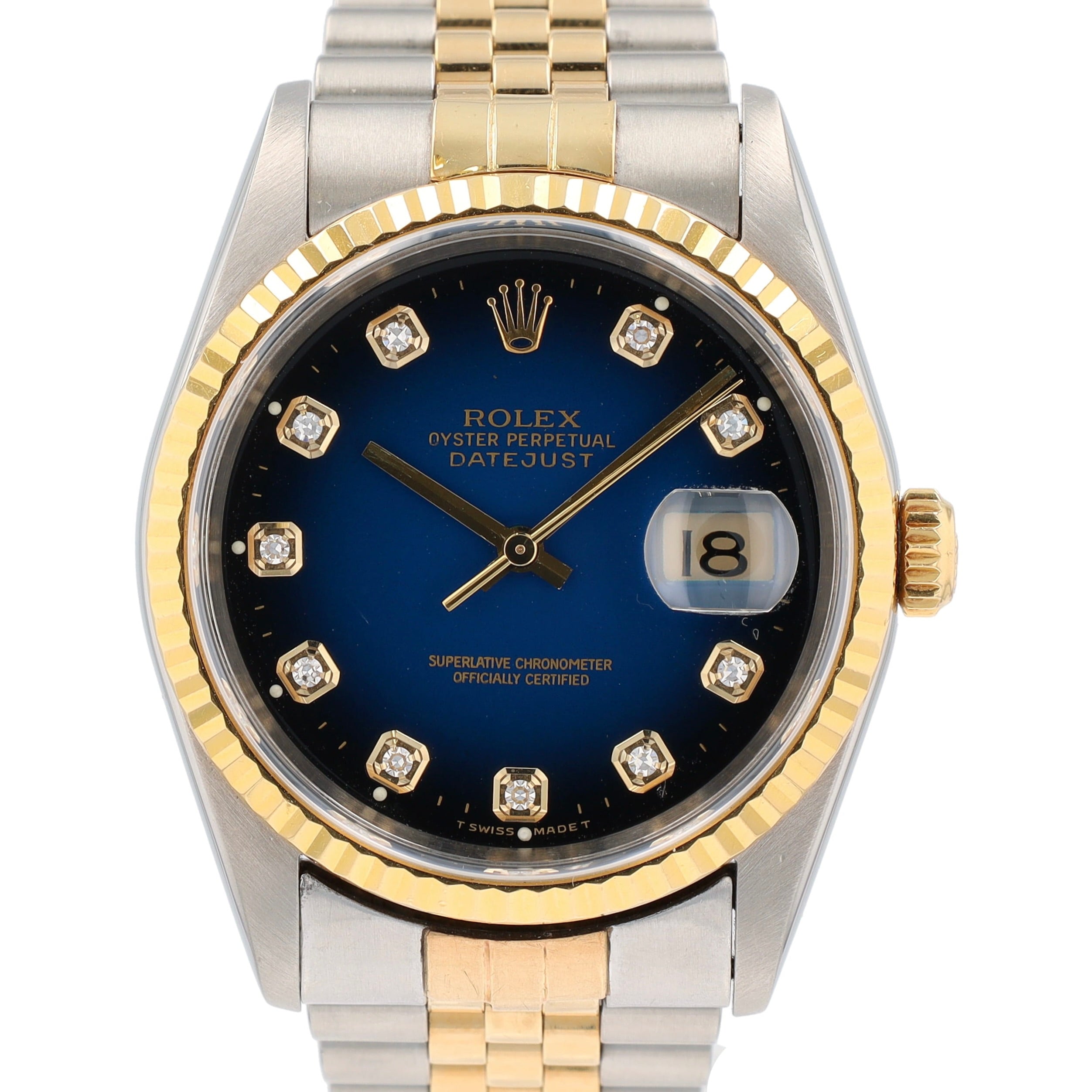 Rolex Datejust 36 16233 w/ Box & Paper 1997