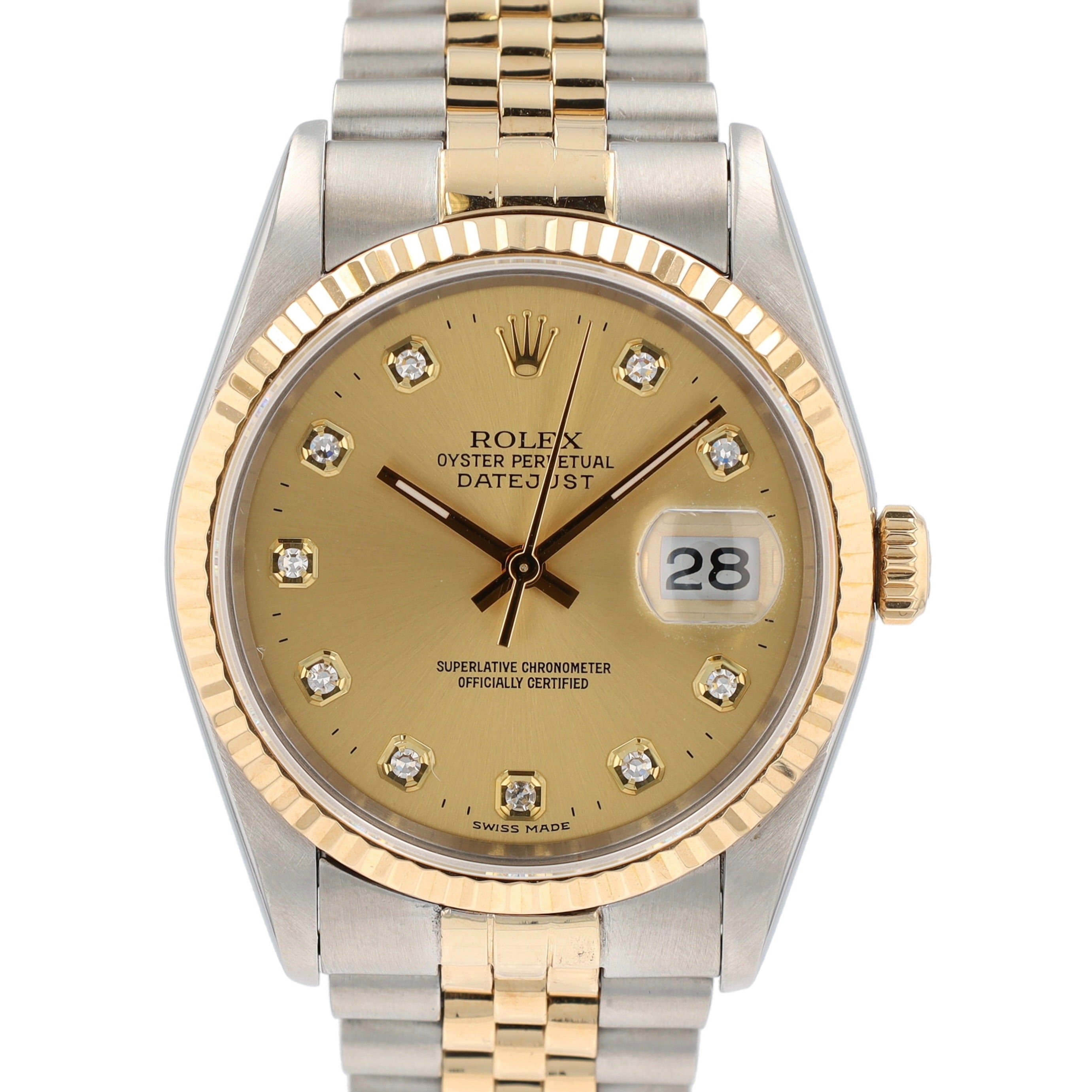 Rolex Datejust 36 16233 w/ Box & Paper 1995