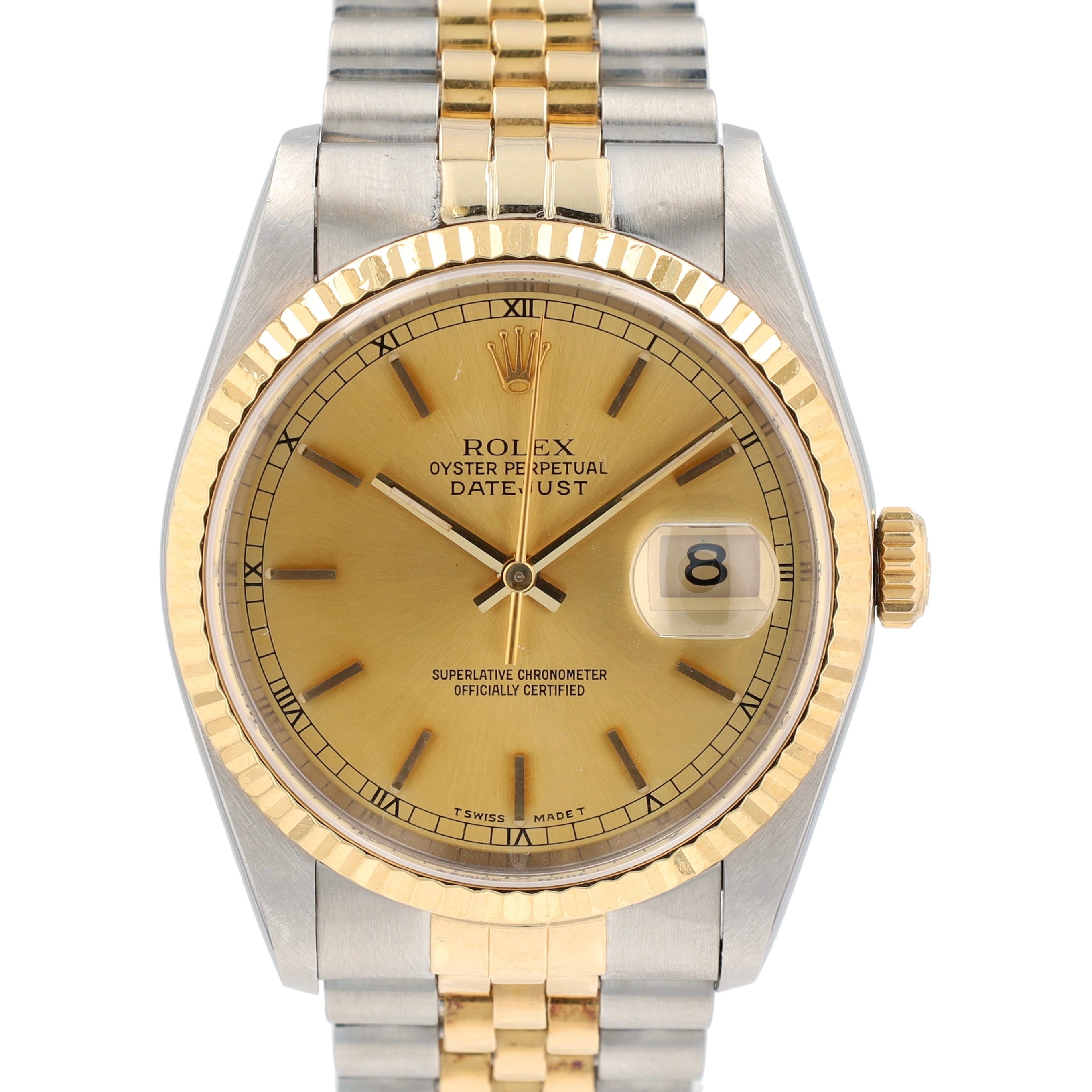 Rolex Datejust 36 16233 w/ Box & Paper 1993