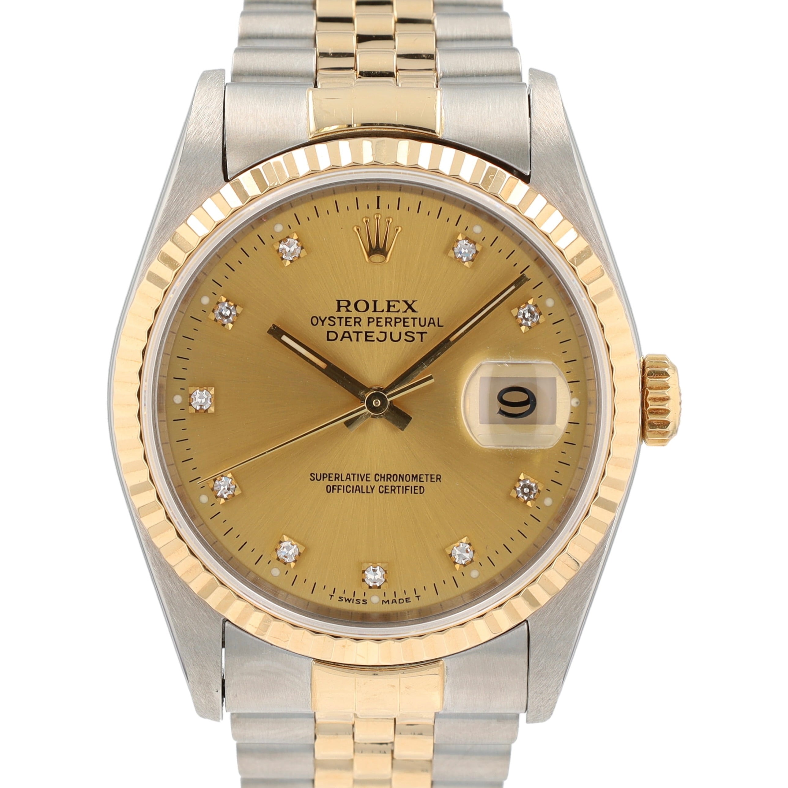 Rolex Datejust 36 16233 w/ Box & Paper 1991