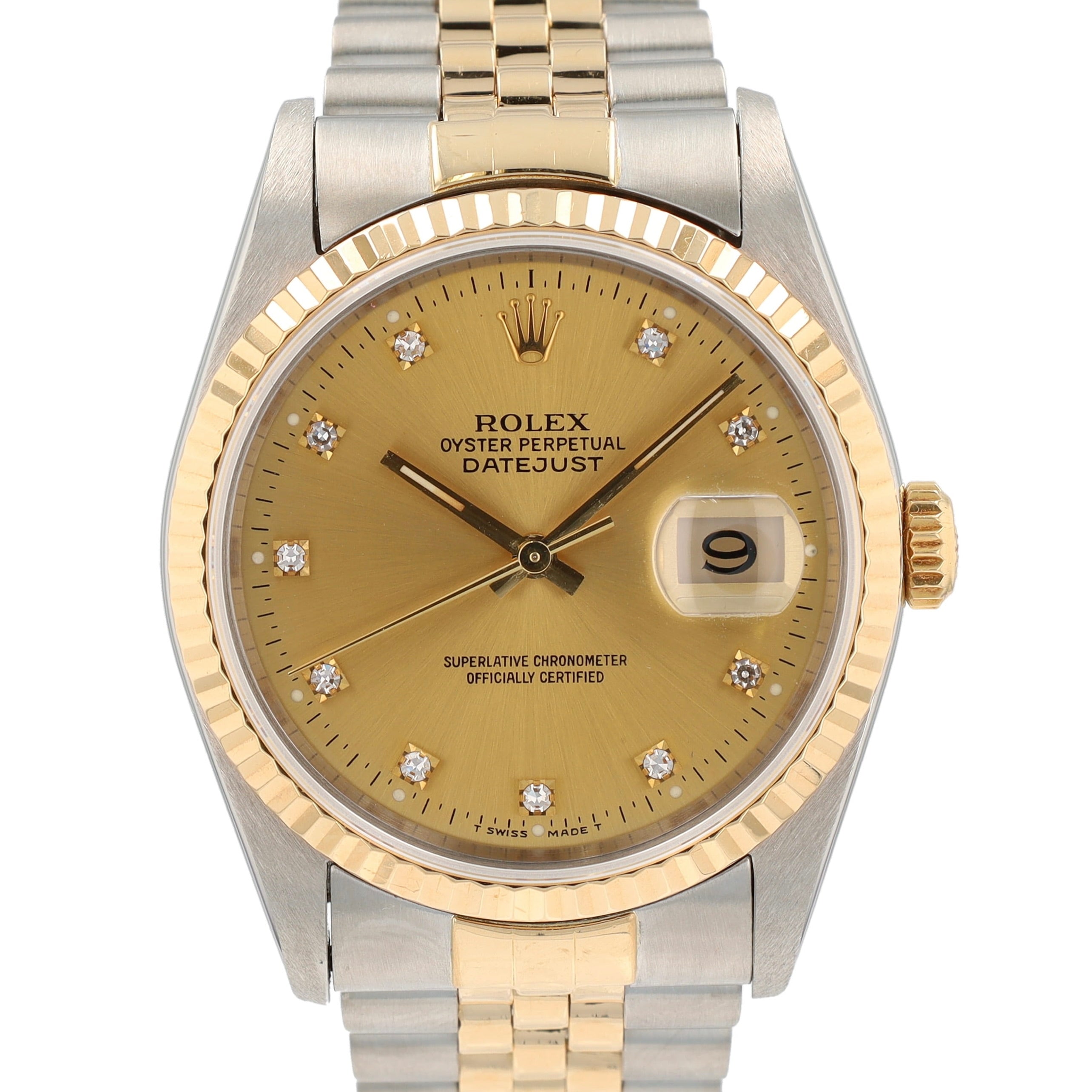 Rolex Datejust 36 16233 w/ Box & Paper YR:1991