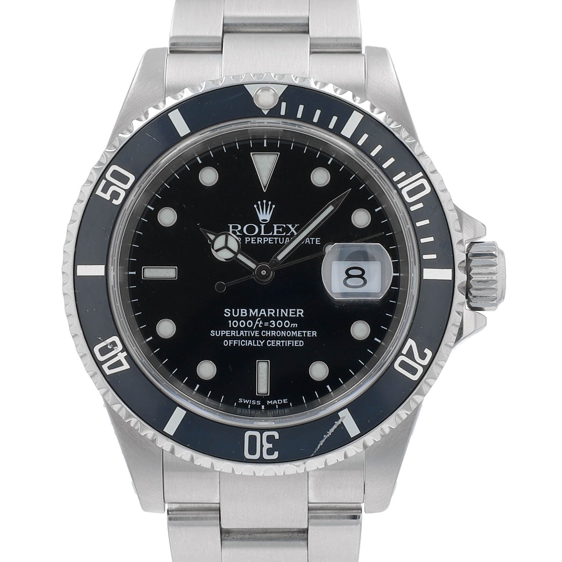 Rolex Submariner 16610 w/ Box & Paper 2000
