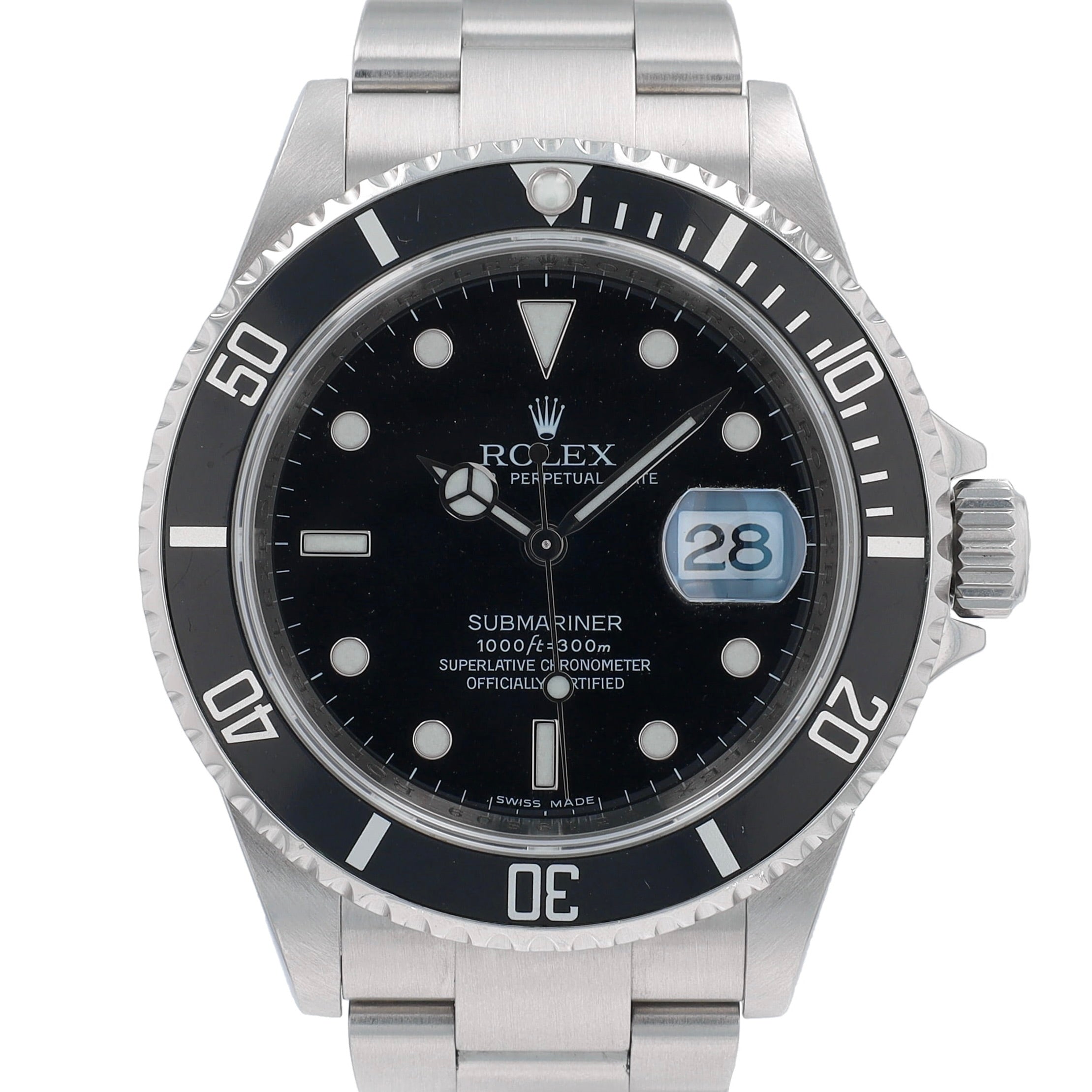 Rolex Submariner 16610 'Rehaut' YR:2008