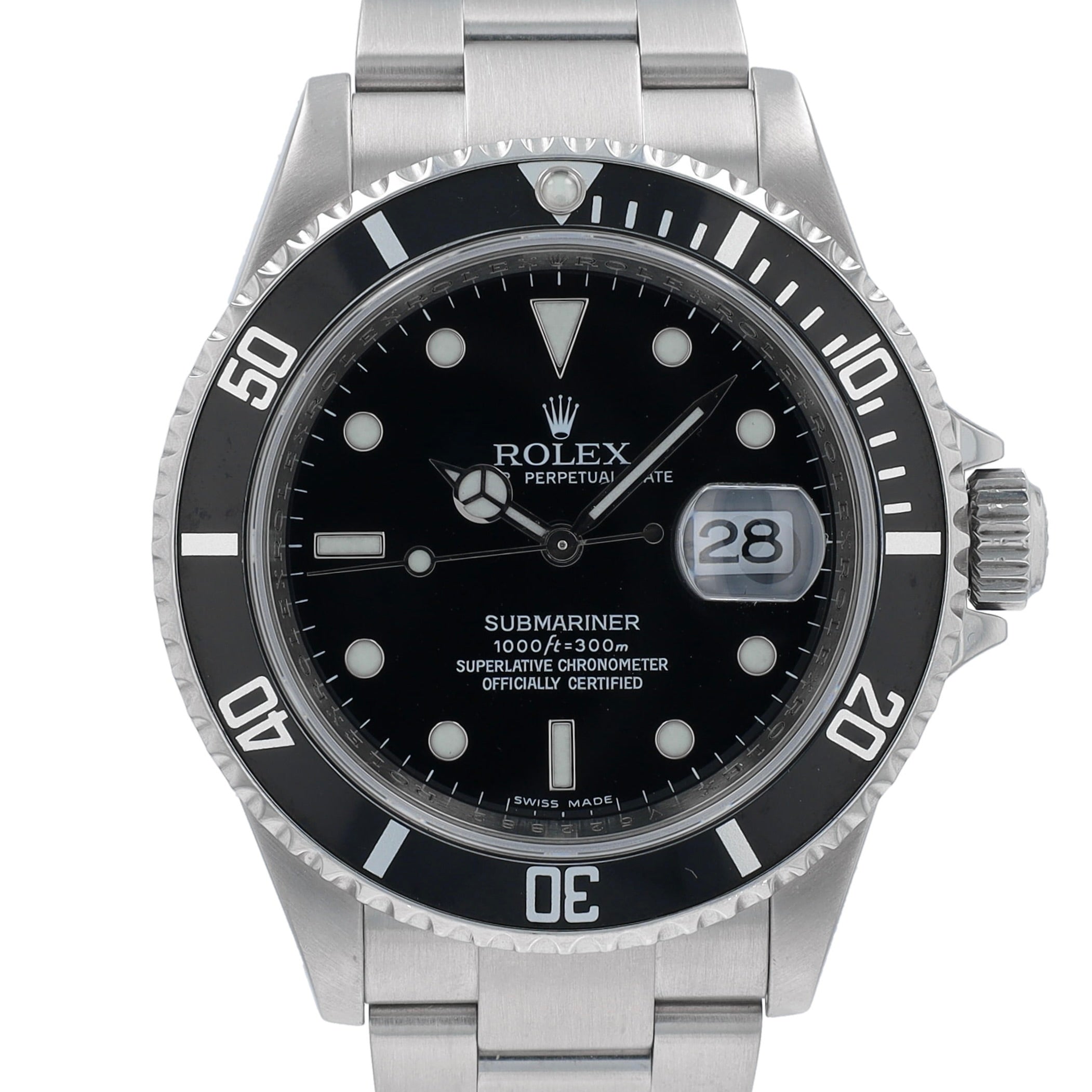 Rolex Submariner 16610 Rehaut YR:2009