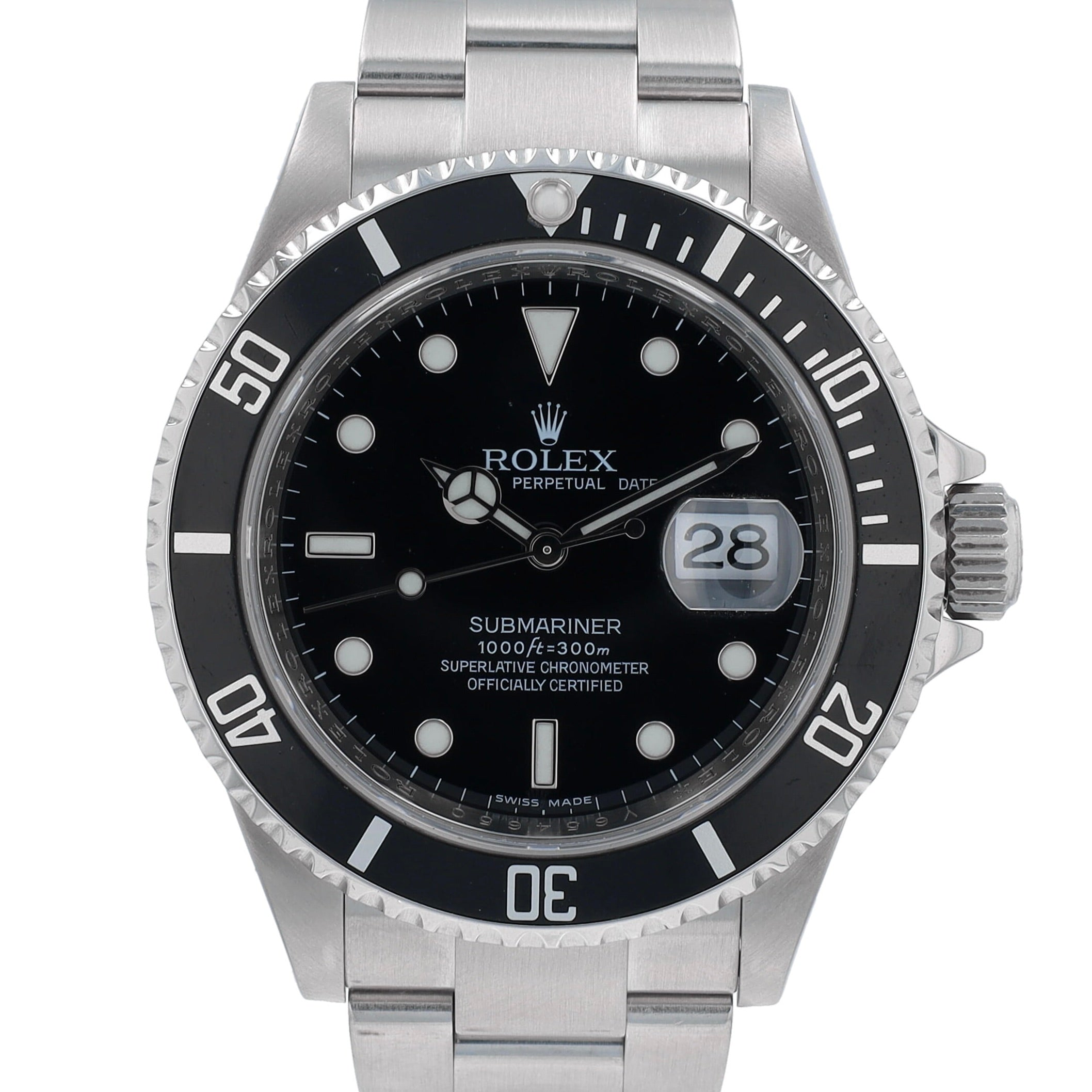 Rolex Submariner 16610 'Rehaut' YR:2008