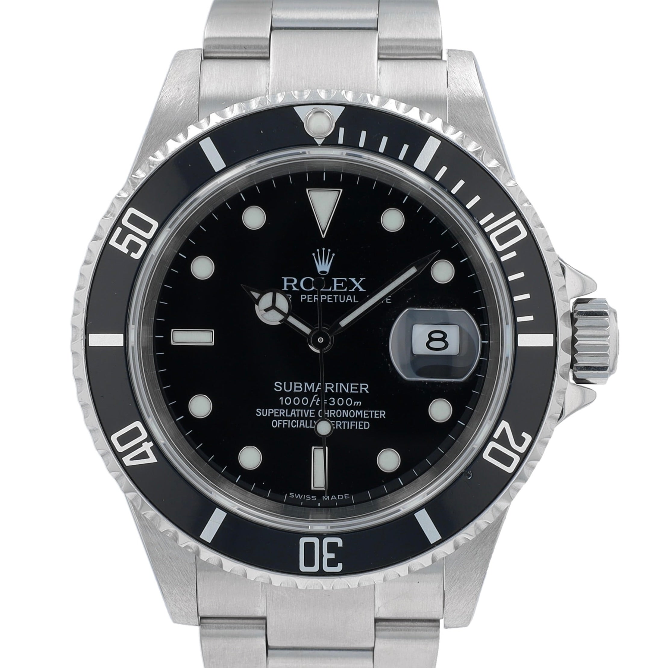 Rolex Submariner 16610 w/ Box & Paper 2007