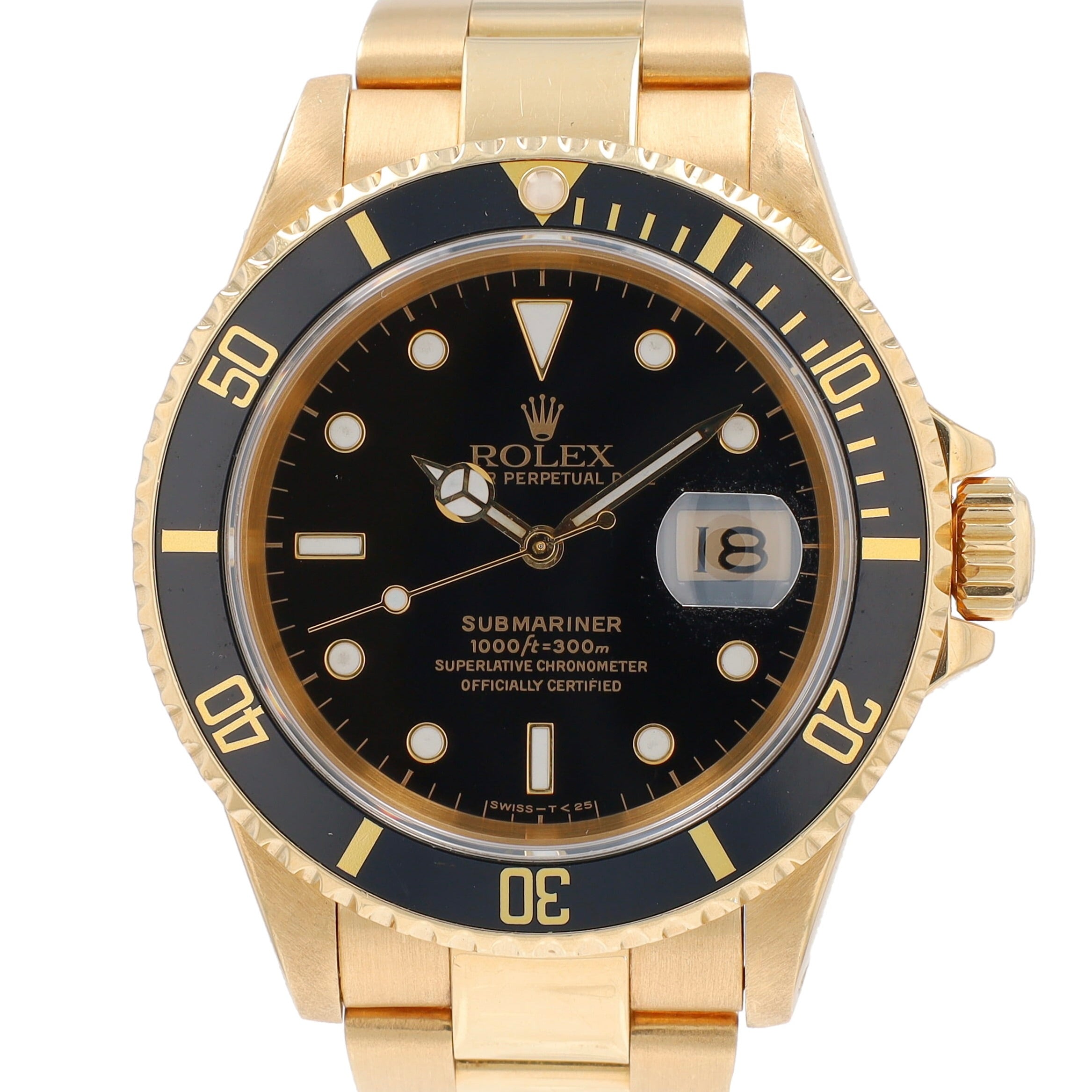 Rolex Submariner 16618 YR:1990
