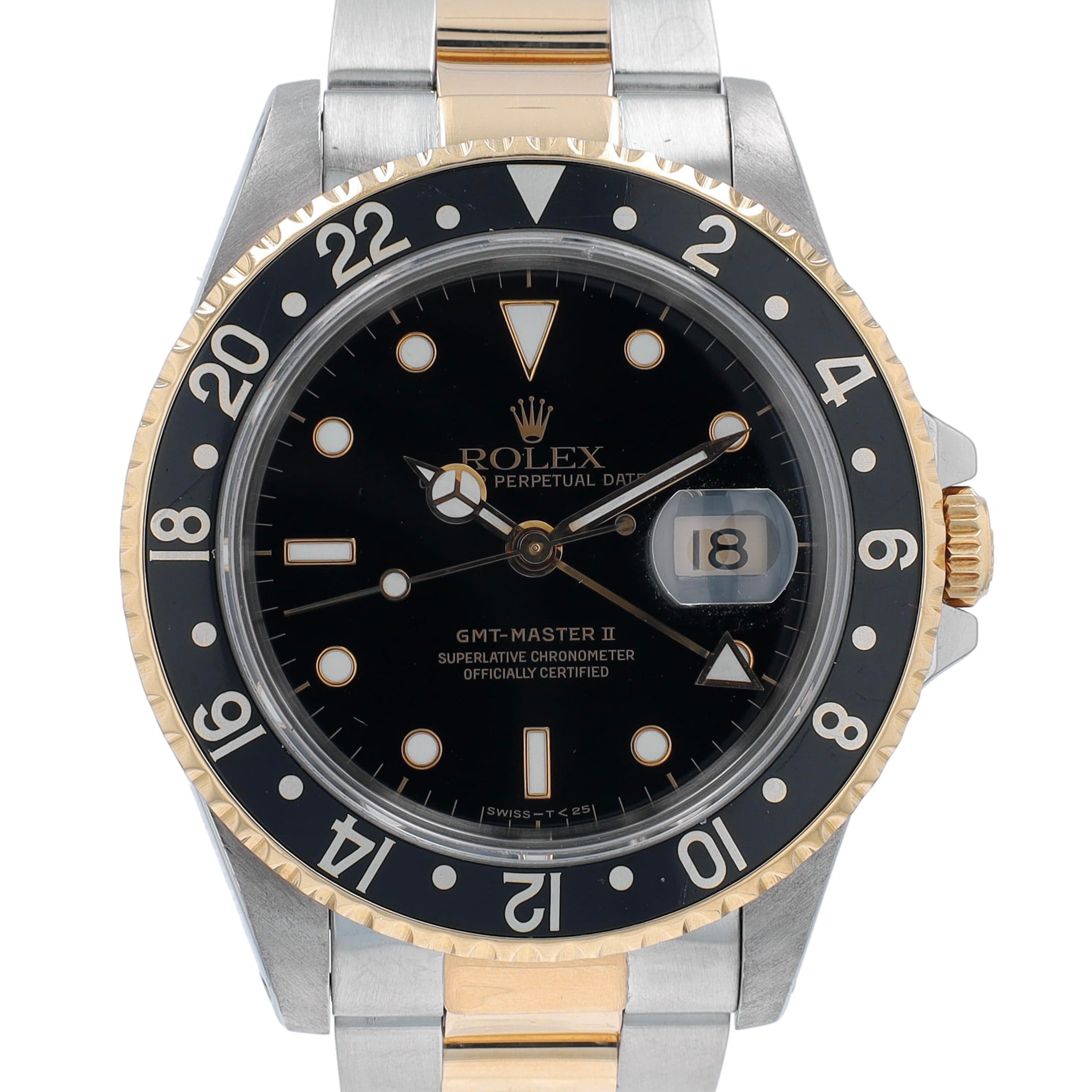 Rolex GMT-Master II 16713 w/ Box & Paper 1991