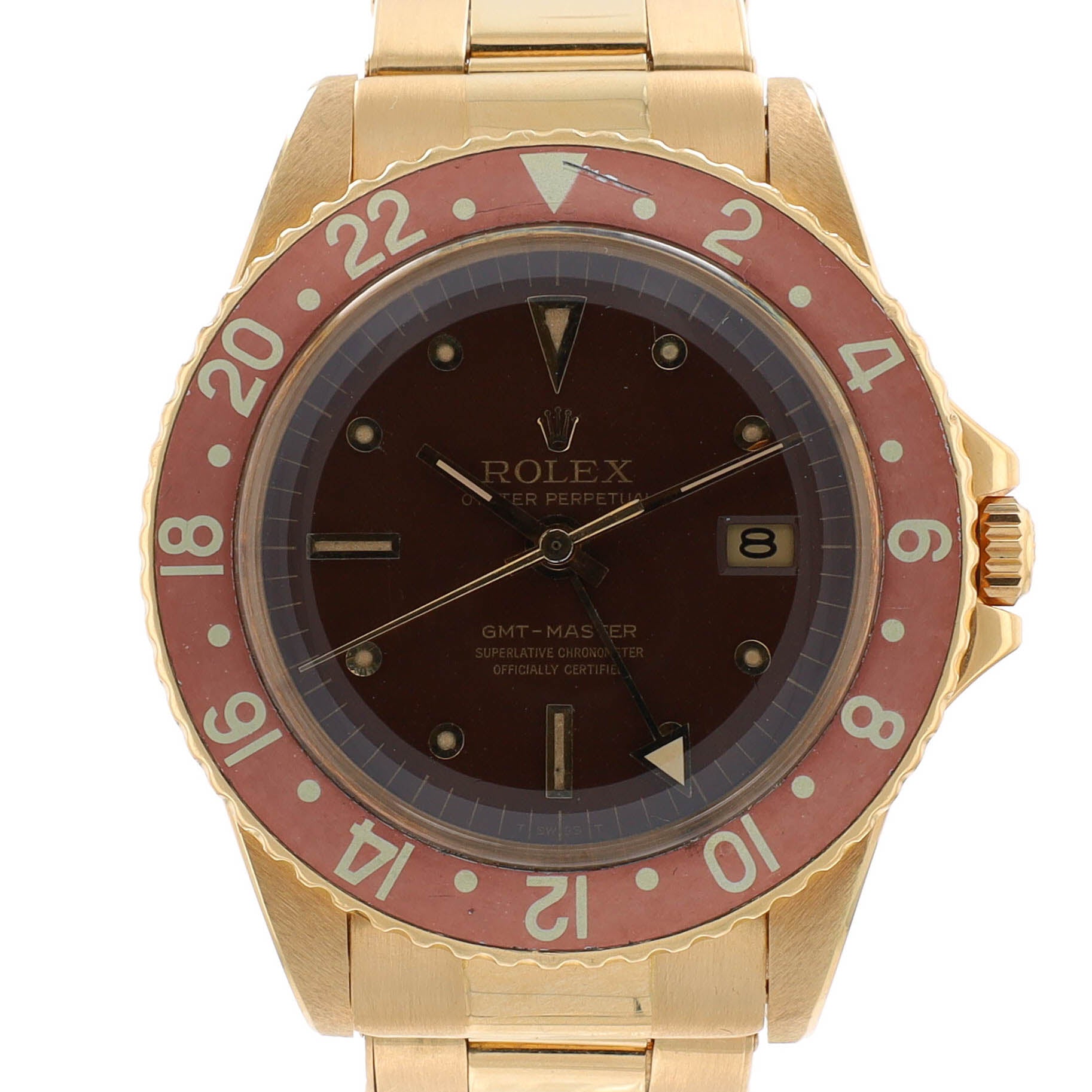 Rolex GMT-Master 1675 w/ Box & Service Card YR:1967
