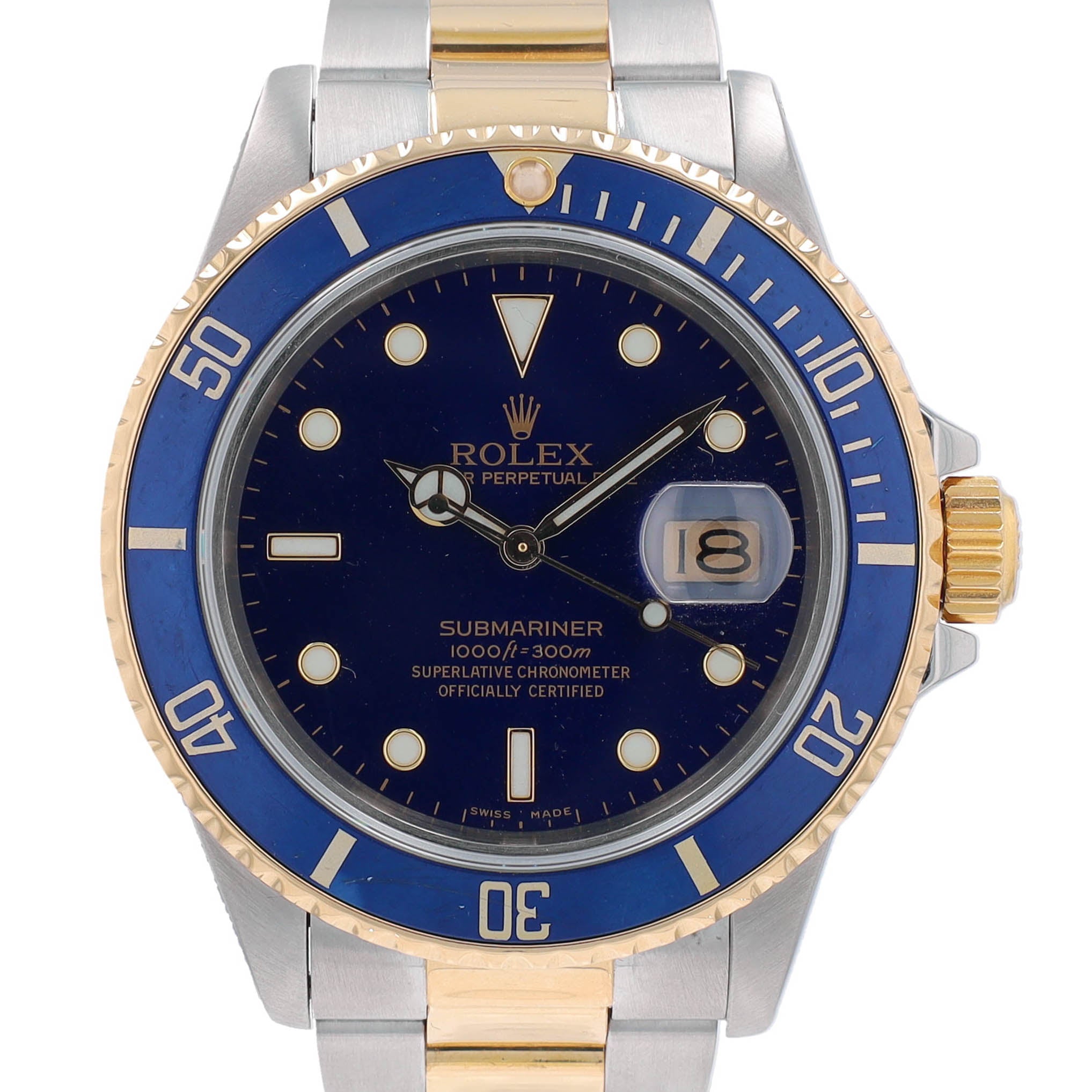 Rolex Submariner 16803 w/ Box & Paper YR:1987