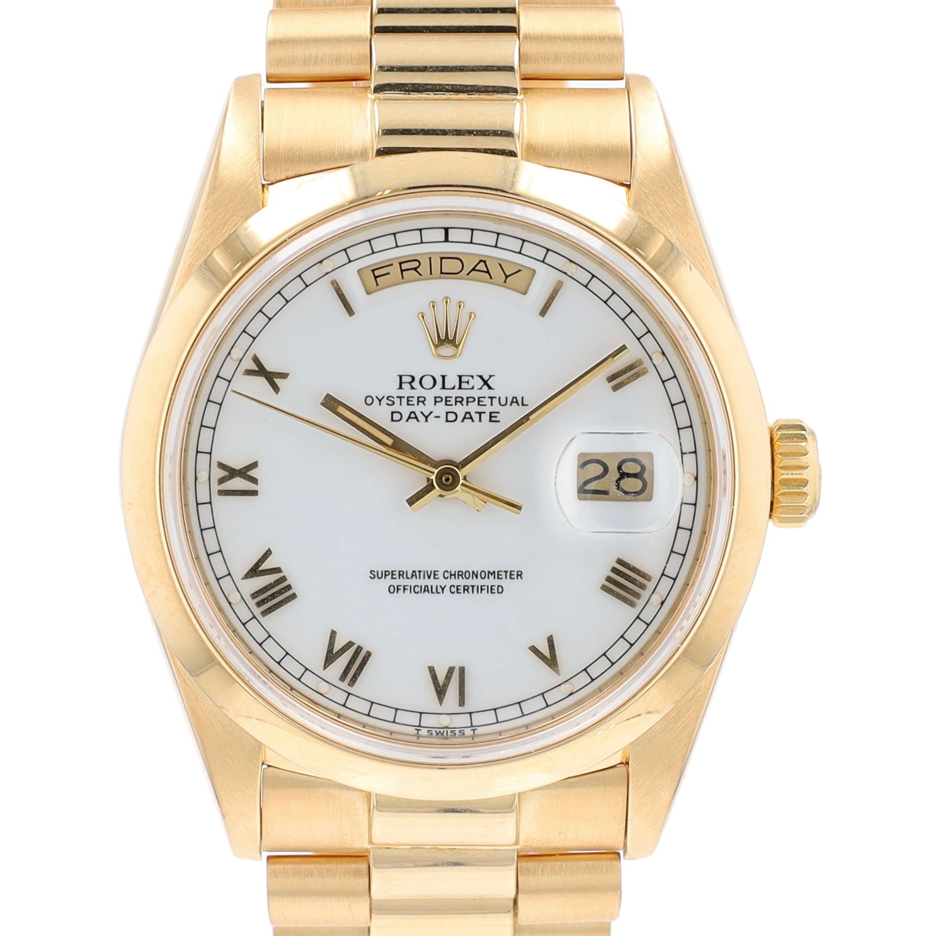 Rolex Day-Date 36 18038 YR:1982
