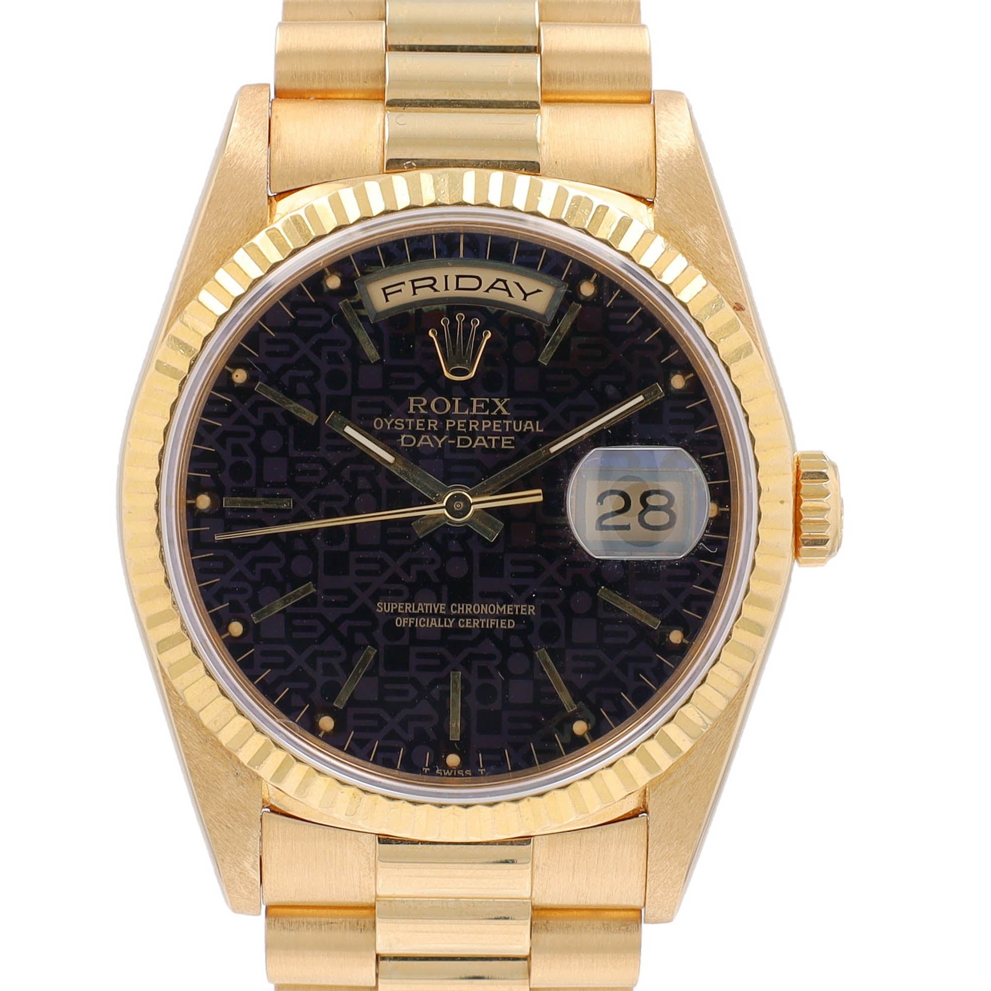 Rolex Day-Date 36 18238 YR:1990