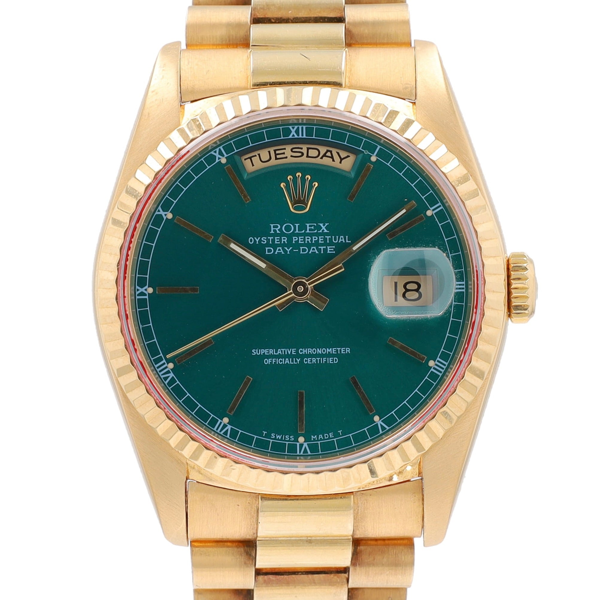 Rolex Day-Date 36 18238 YR:1990