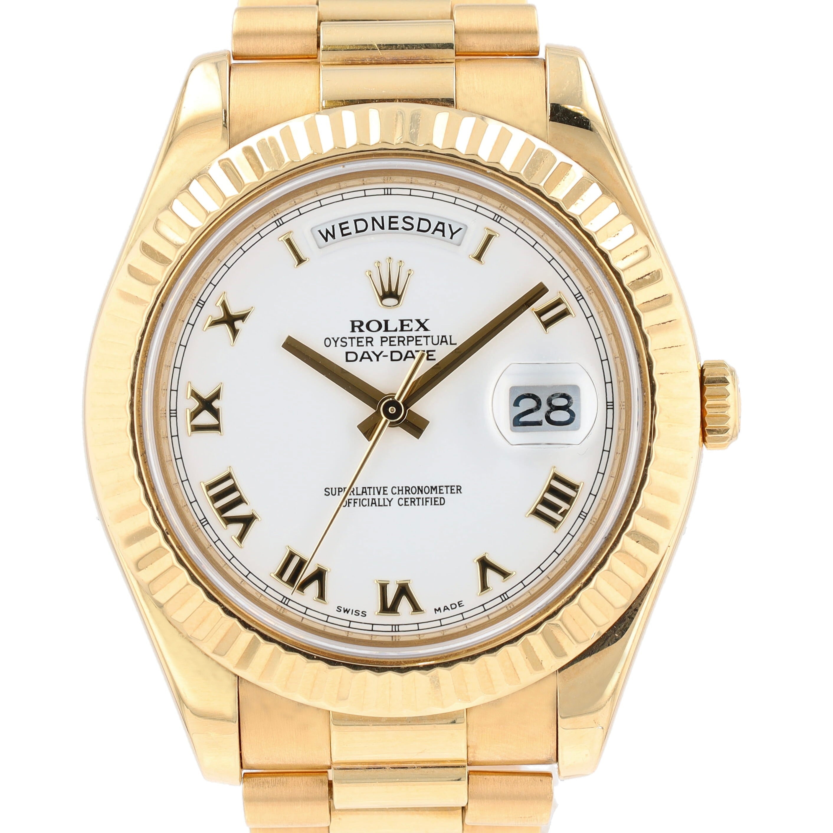 Rolex Day-Date II 218238 YR:2010