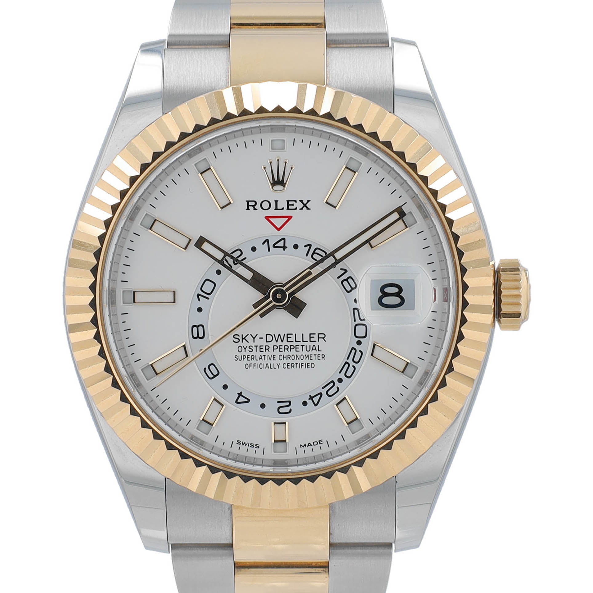 Rolex Sky-Dweller 326933 w/ Box & Certificate YR:2010 & UP