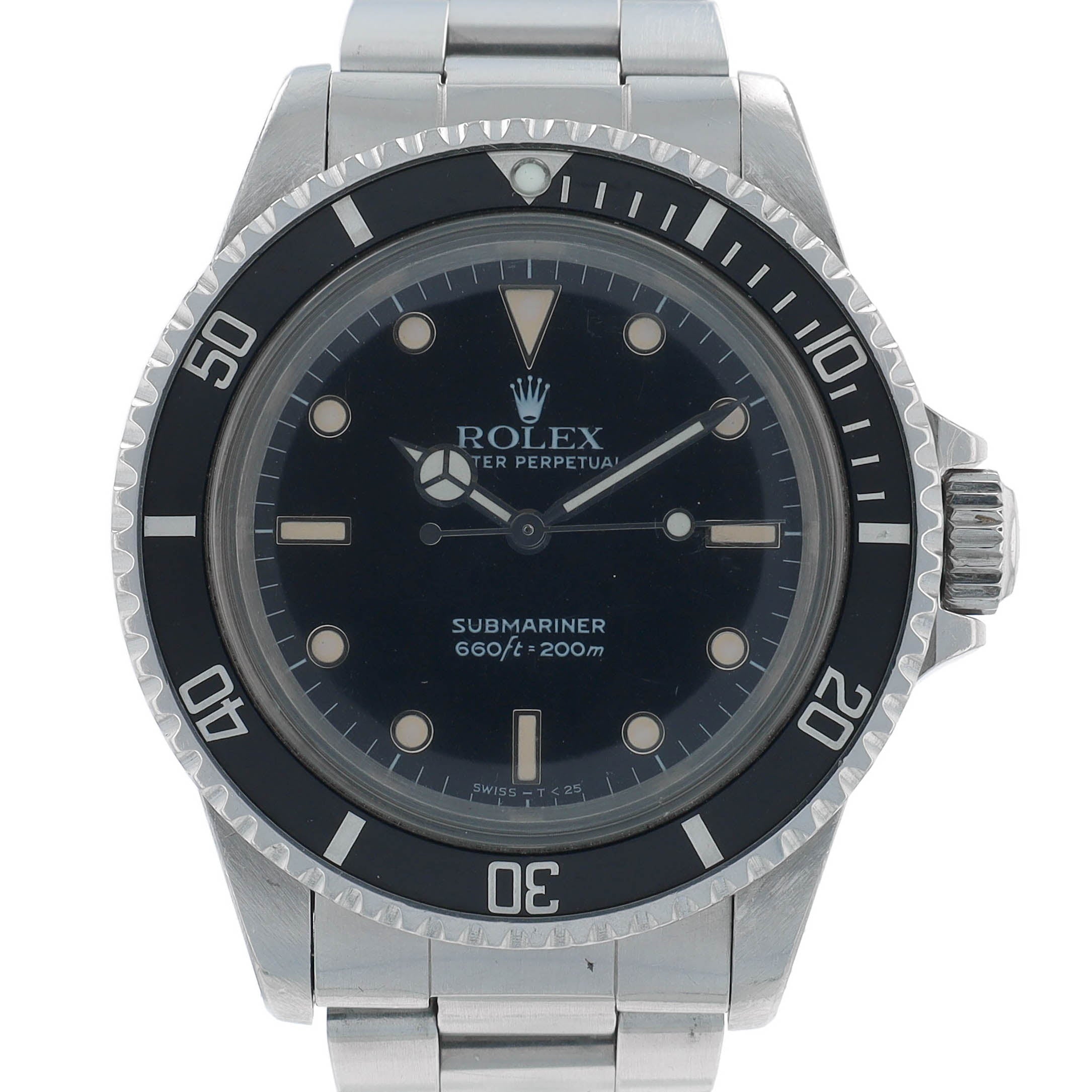 Rolex Submariner 5513 w/ Box & Cert YR:1987