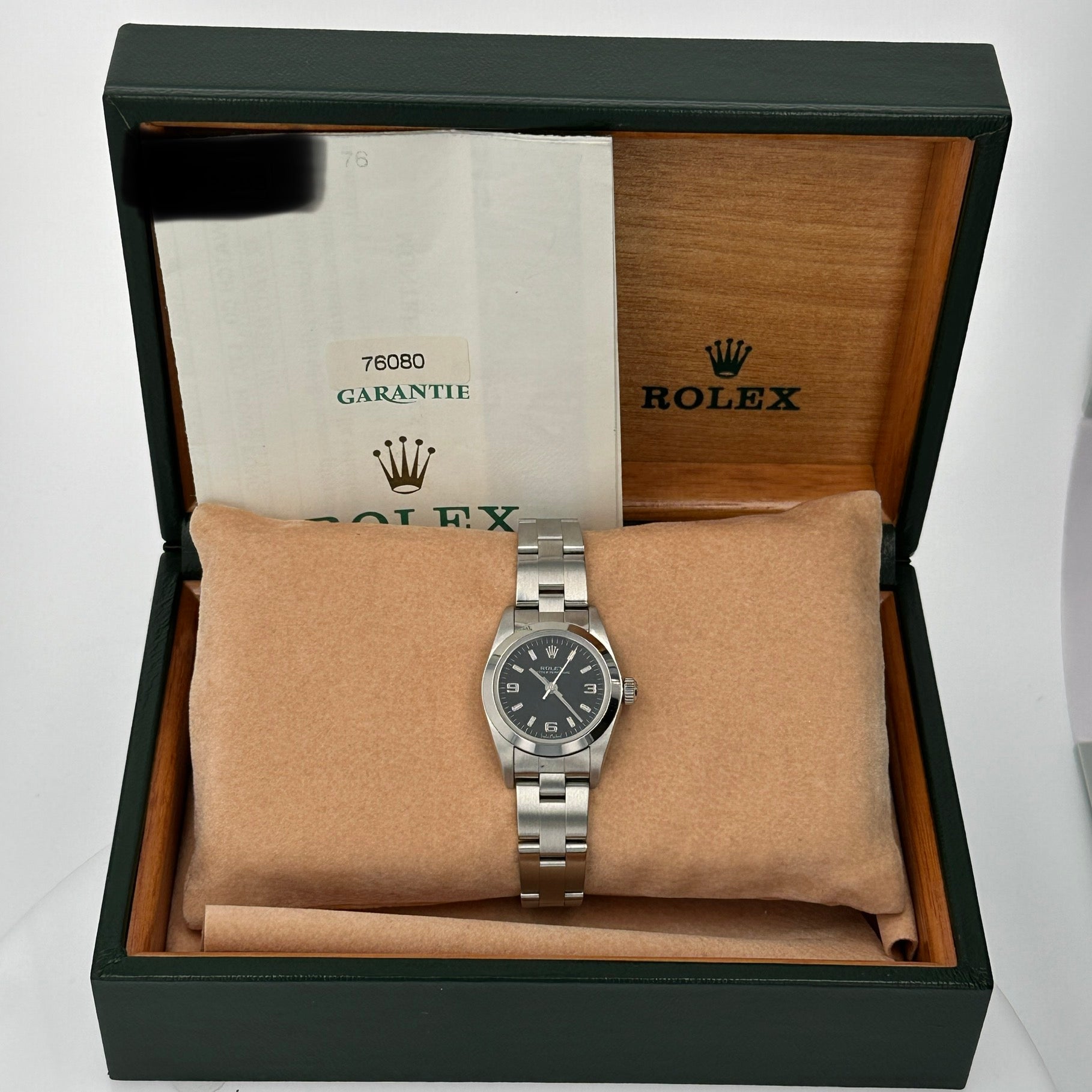 Rolex Oyster Perpetual 76080 w/ Box & Paper YR:1999