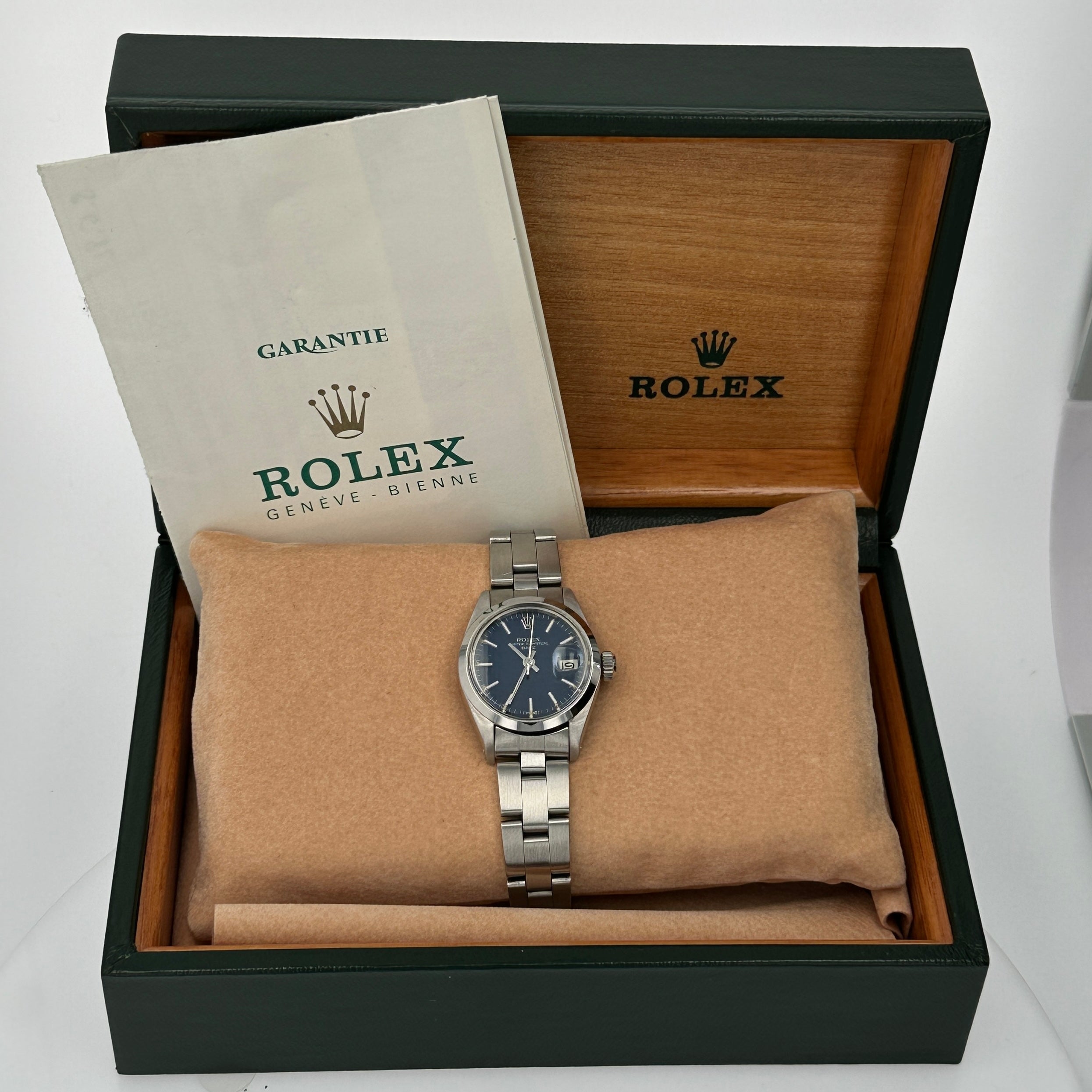 Rolex Date 26 6916 w/ Box & Paper YR:1981